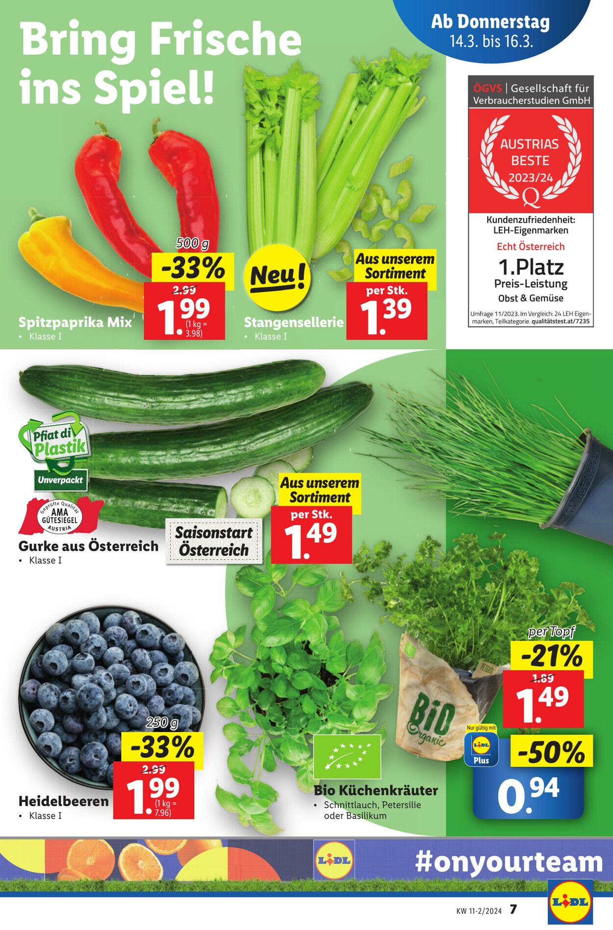 Prospekt Lidl 14.03.2024 - 20.03.2024