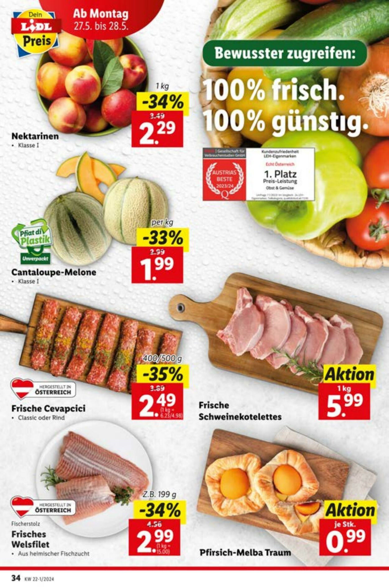 Prospekt Lidl 23.05.2024 - 28.05.2024