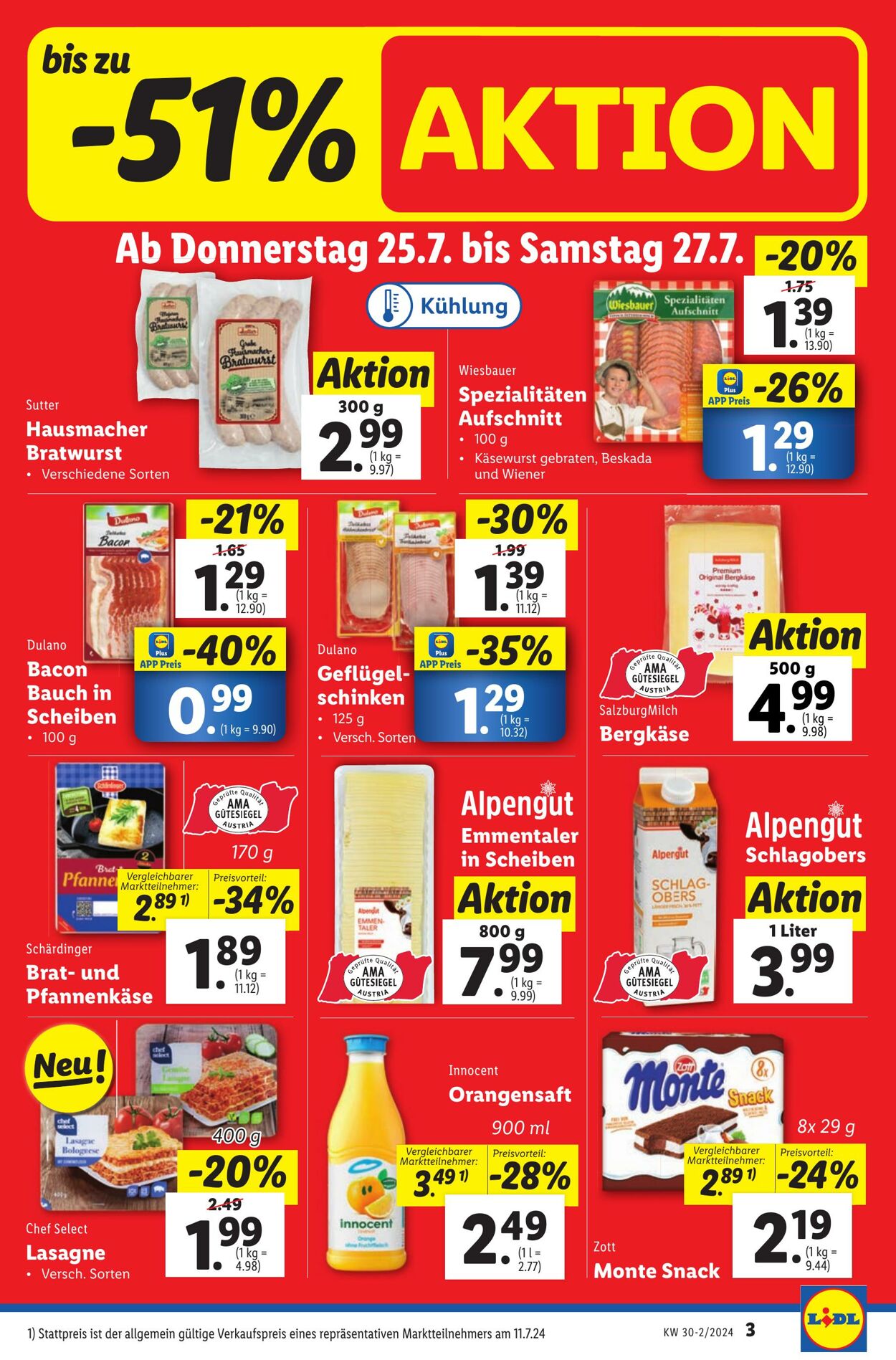 Prospekt Lidl 25.07.2024 - 31.07.2024