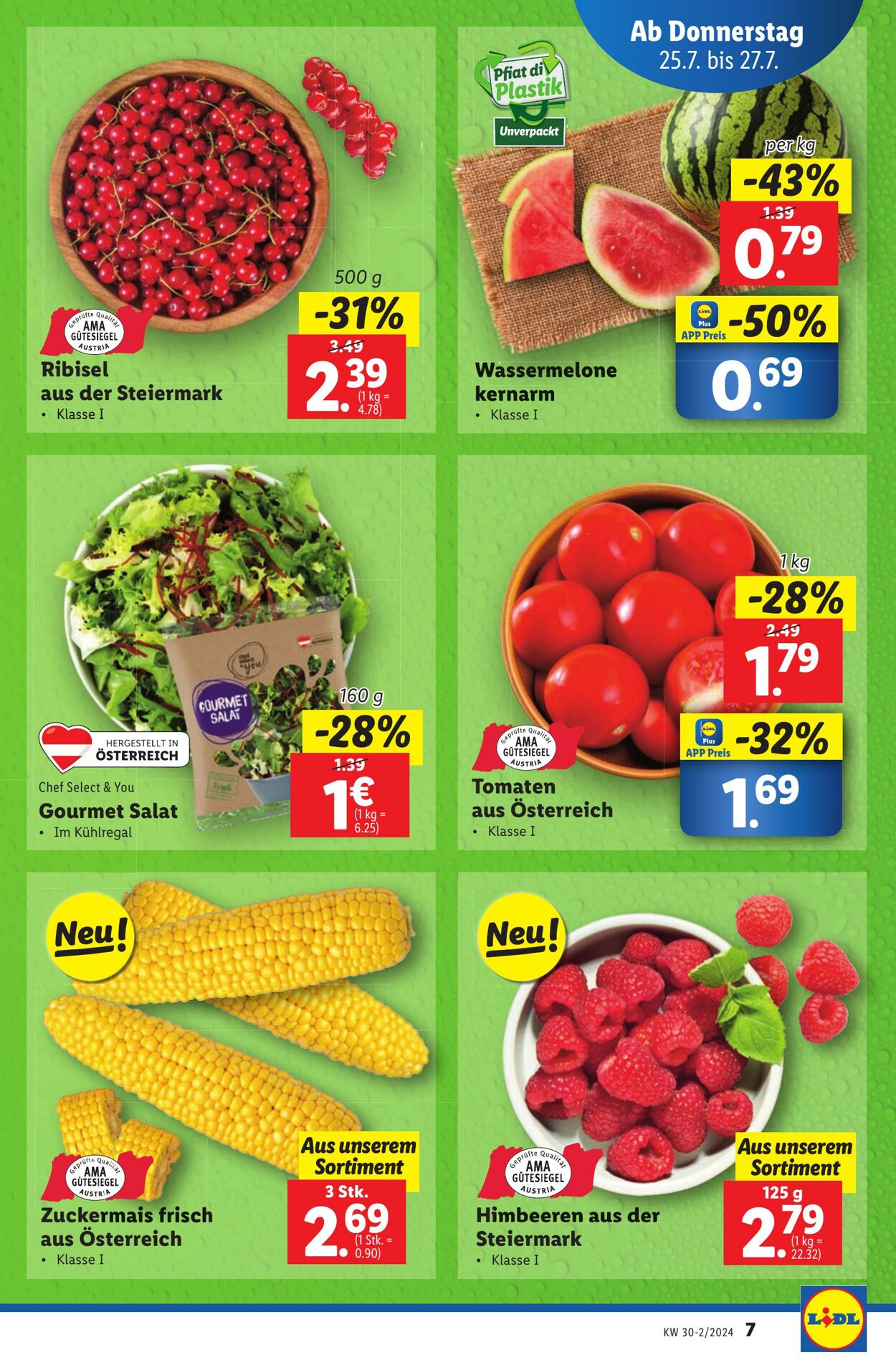 Prospekt Lidl 25.07.2024 - 31.07.2024