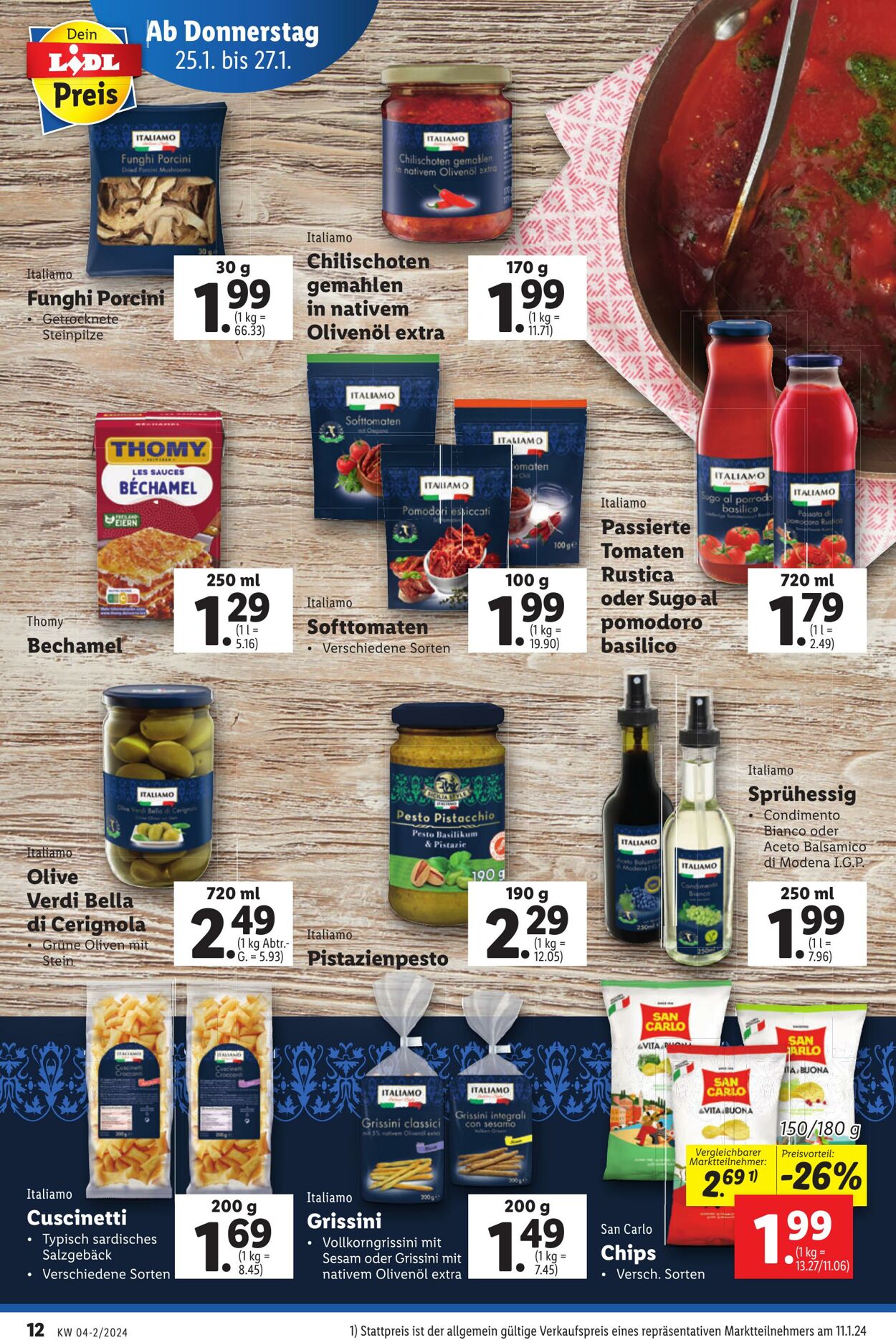 Prospekt Lidl 25.01.2024 - 31.01.2024