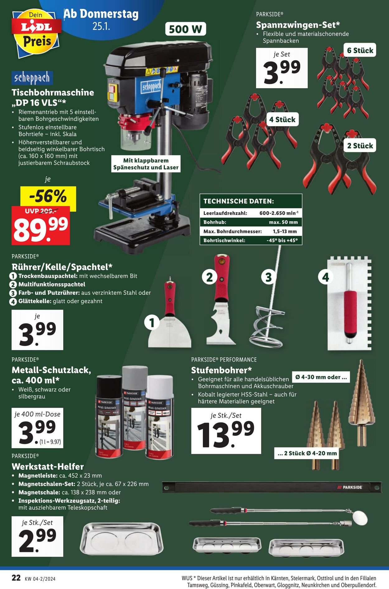 Prospekt Lidl 25.01.2024 - 31.01.2024