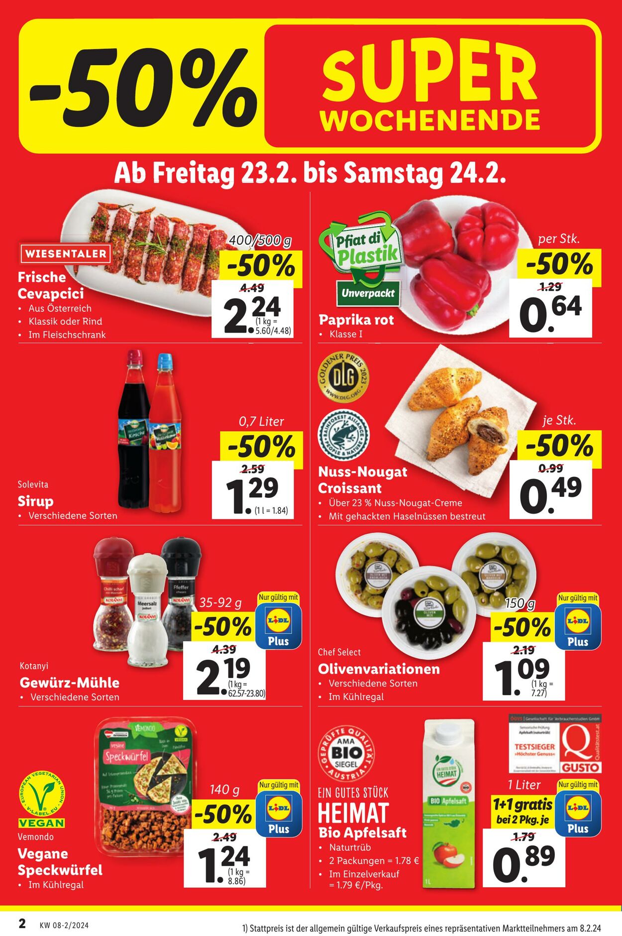 Prospekt Lidl 22.02.2024 - 28.02.2024