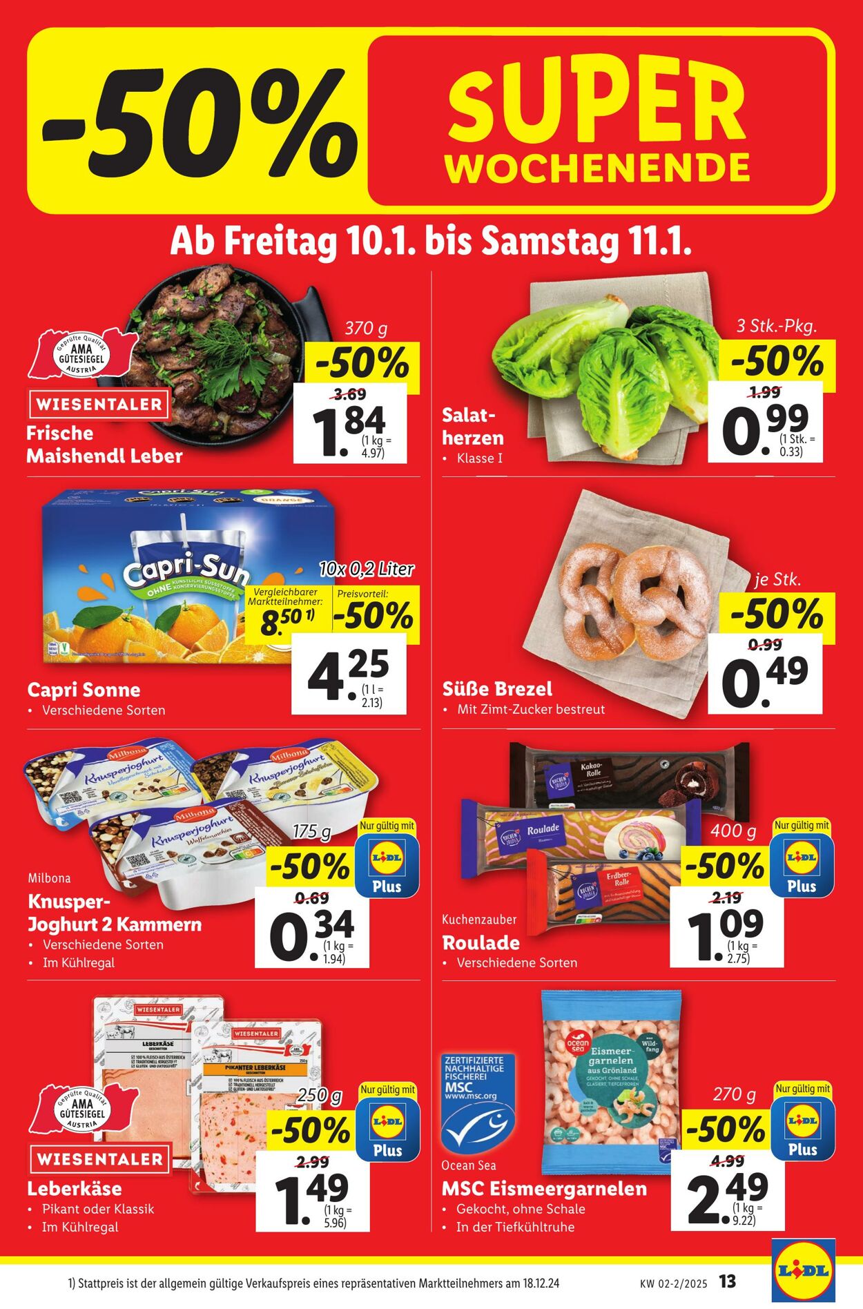 Prospekt Lidl 09.01.2025 - 15.01.2025