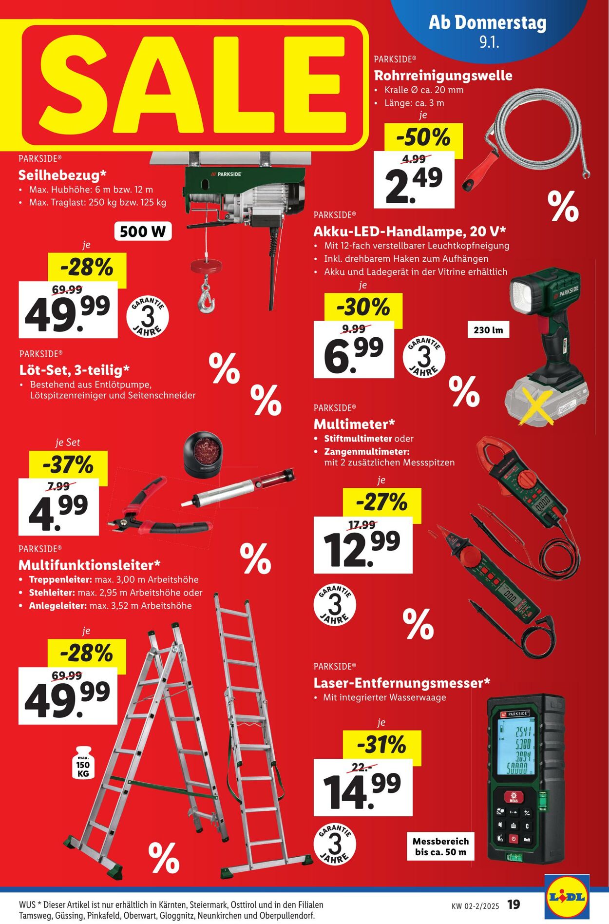 Prospekt Lidl 09.01.2025 - 15.01.2025