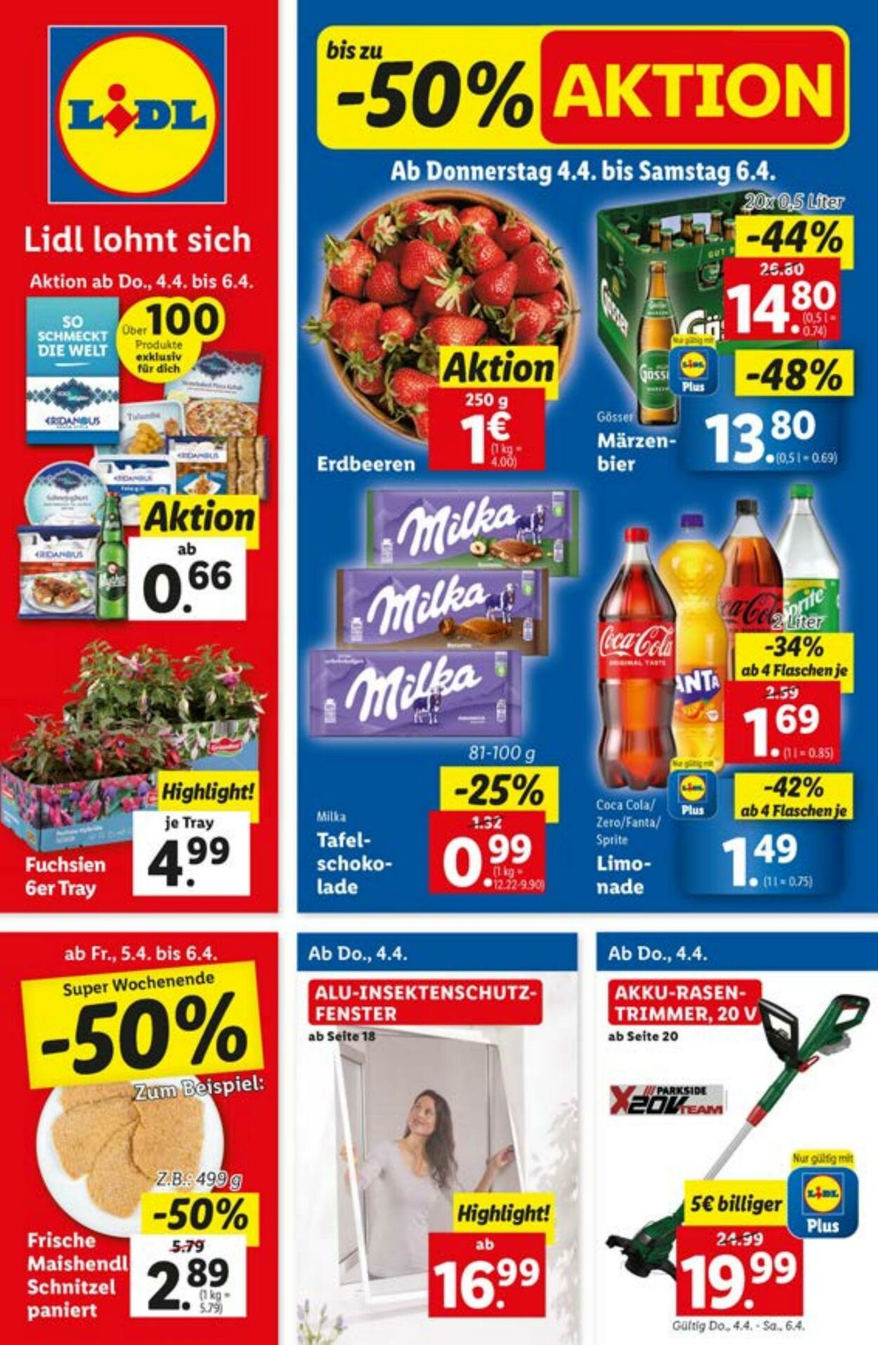 Prospekt Lidl 04.04.2024 - 06.04.2024