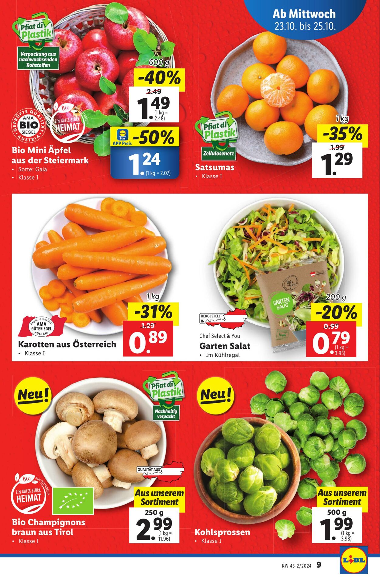 Prospekt Lidl 23.10.2024 - 29.10.2024