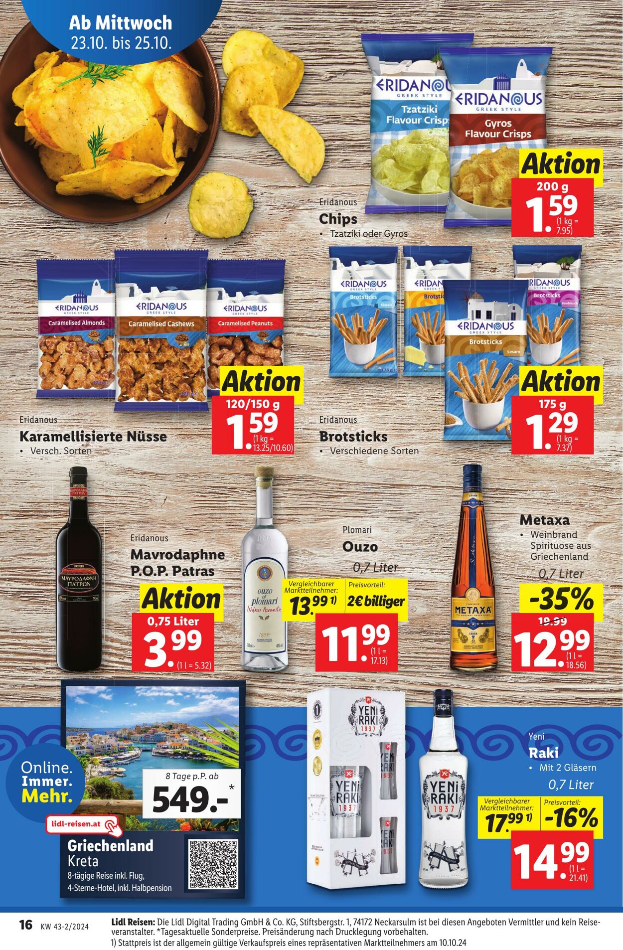 Prospekt Lidl 23.10.2024 - 29.10.2024