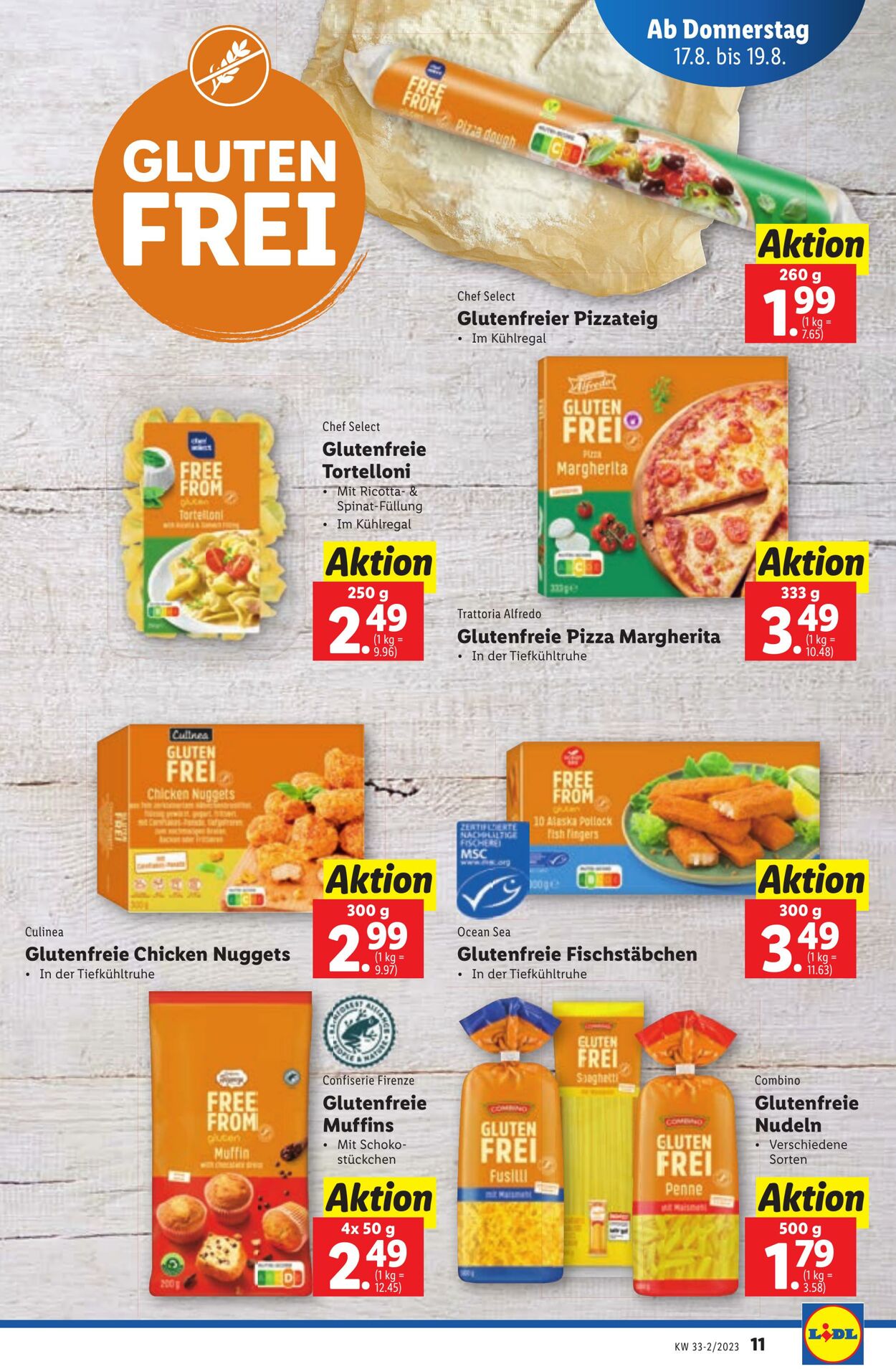 Prospekt Lidl 17.08.2023 - 19.08.2023