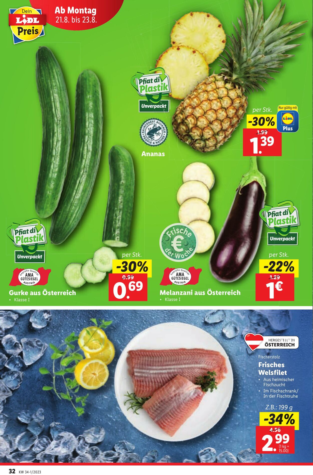 Prospekt Lidl 17.08.2023 - 19.08.2023