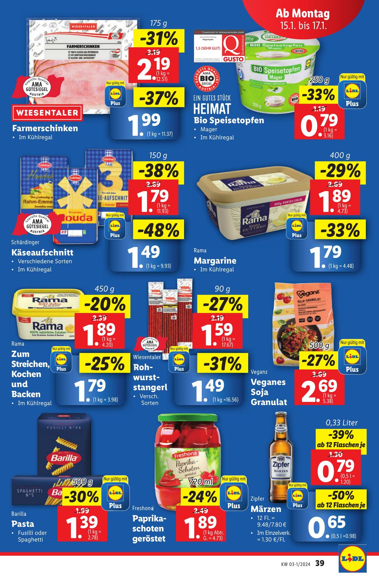 Prospekt Lidl 11.01.2024 - 13.01.2024