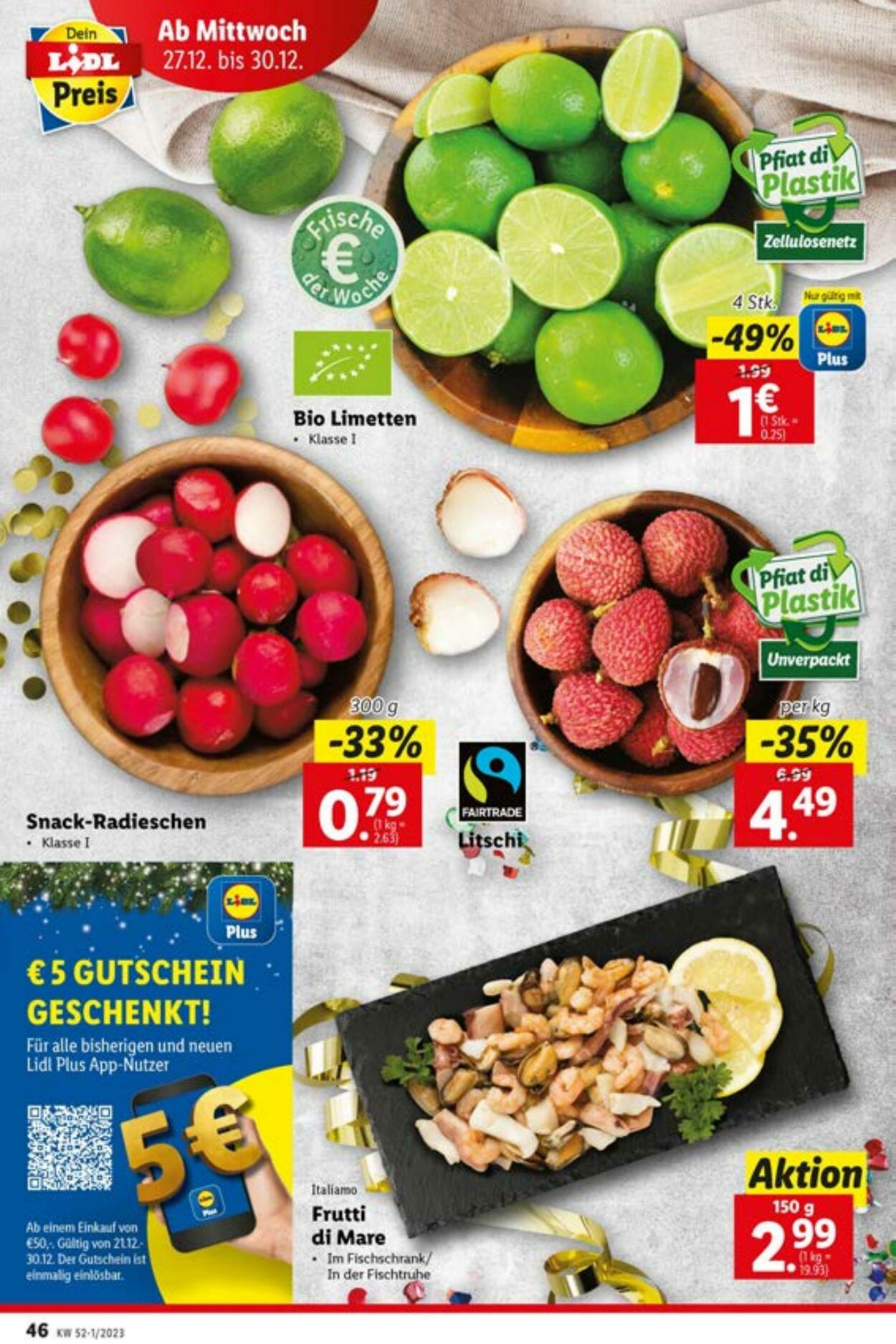 Prospekt Lidl 21.12.2023 - 23.12.2023