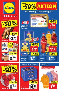 Prospekt Lidl 22.02.2024 - 28.02.2024