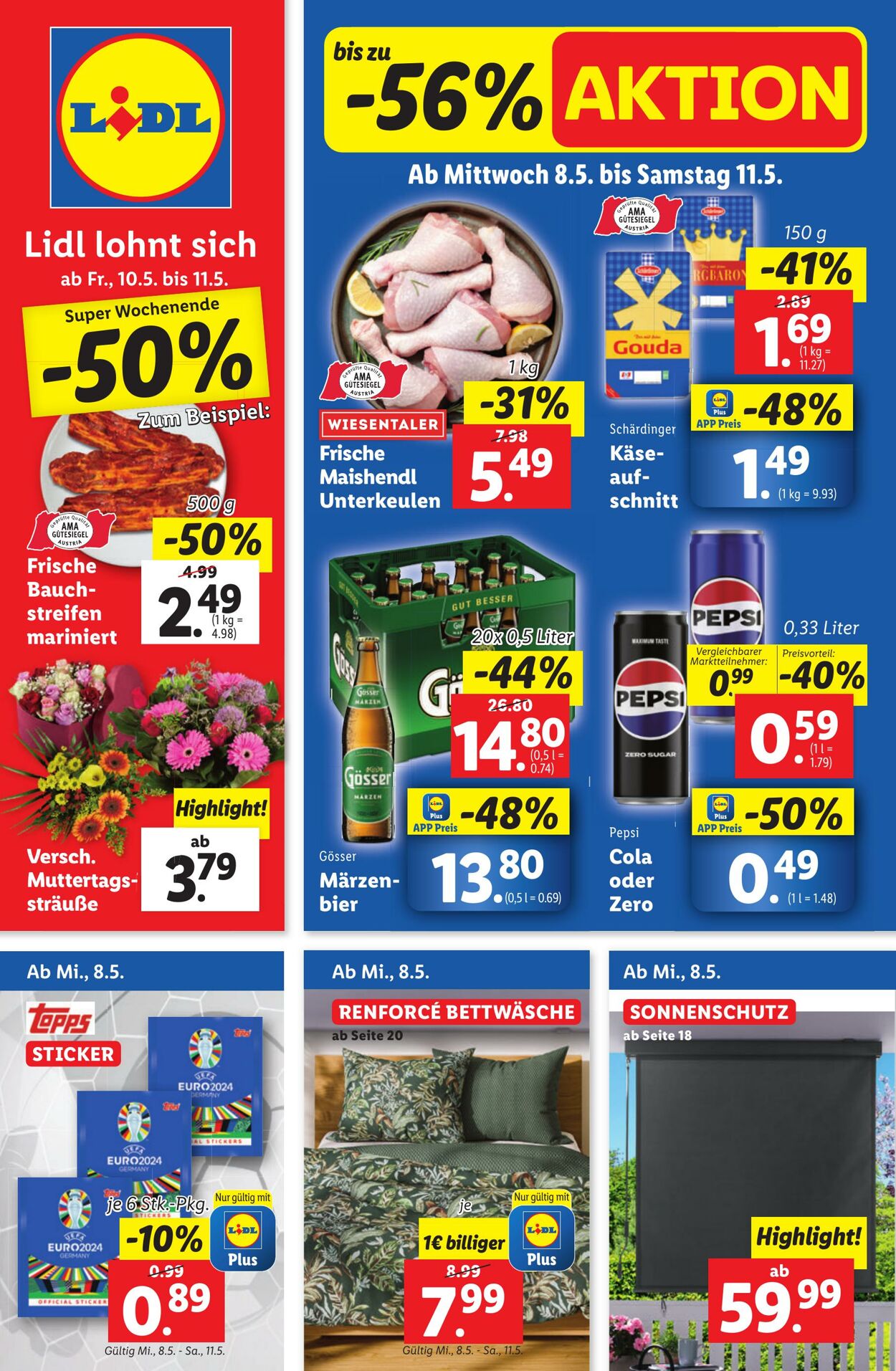 Prospekt Lidl 08.05.2024 - 15.05.2024