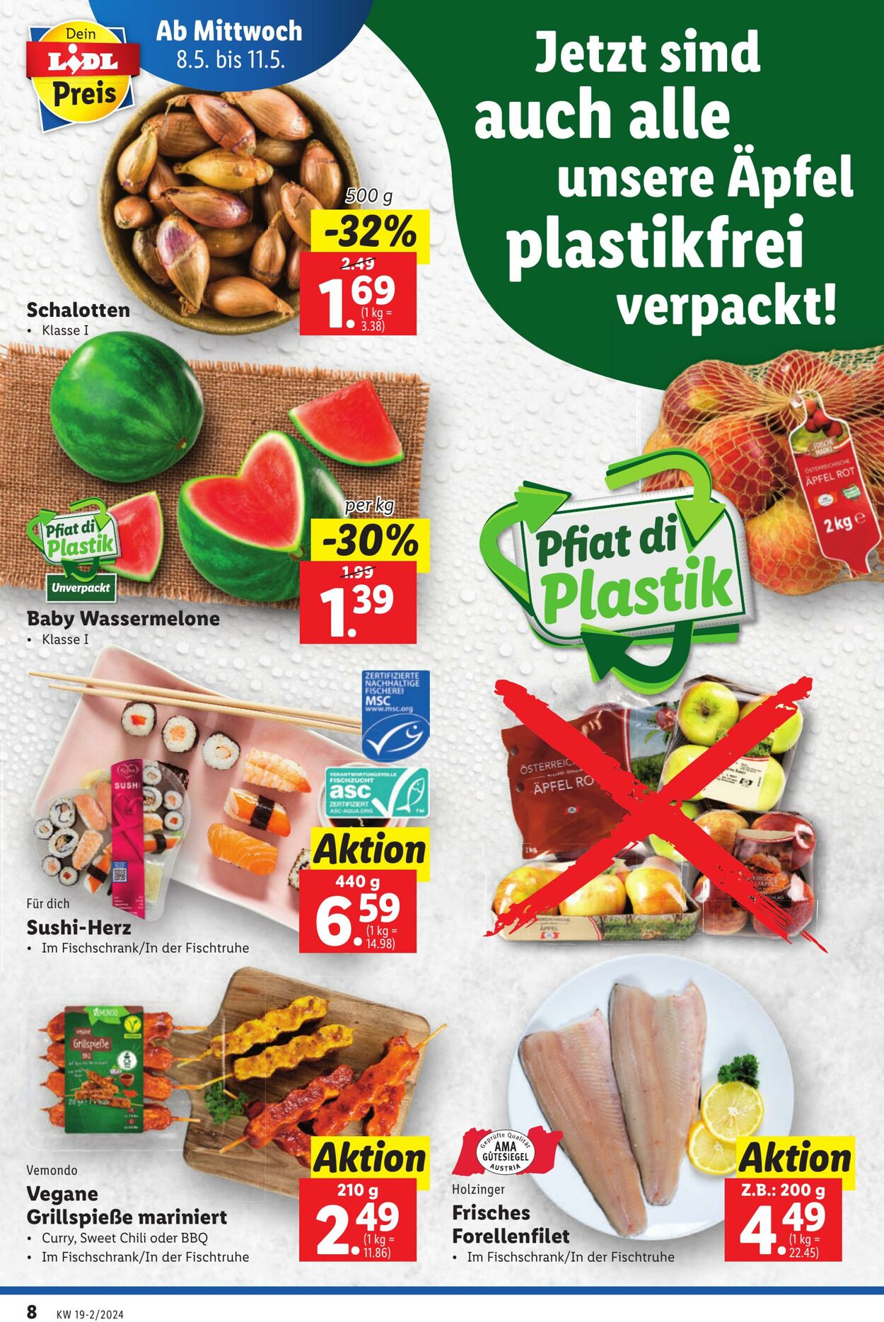 Prospekt Lidl 08.05.2024 - 15.05.2024