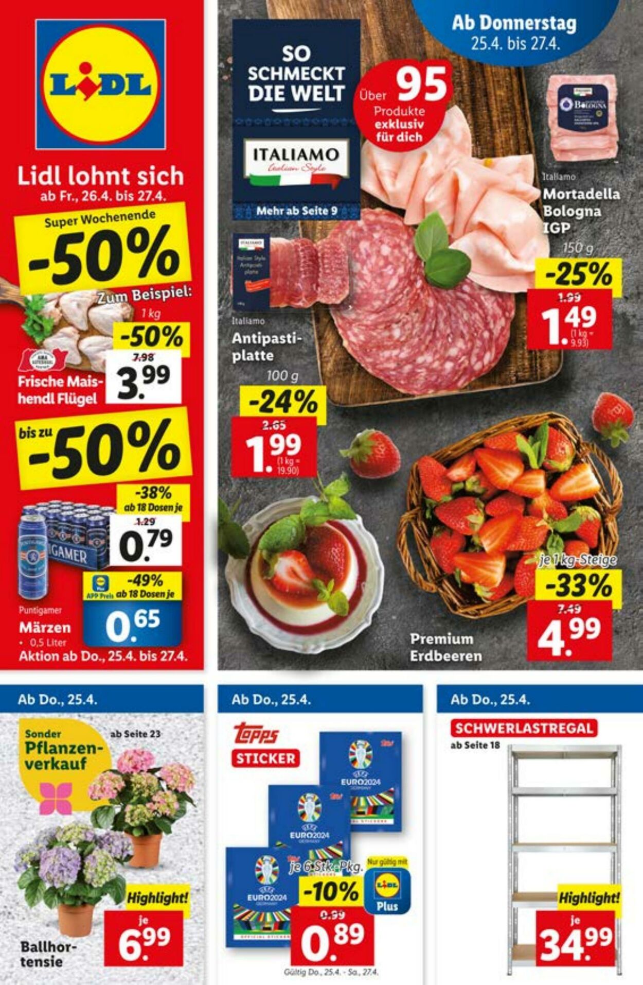 Prospekt Lidl 25.04.2024 - 30.04.2024