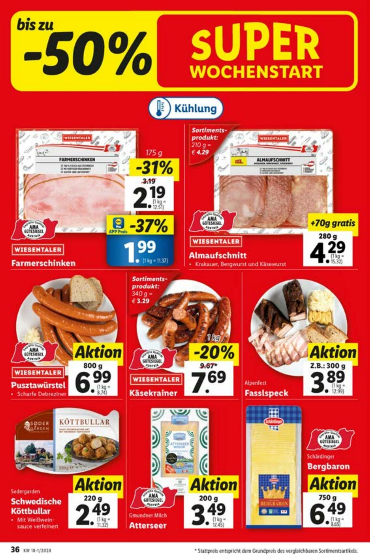 Prospekt Lidl 25.04.2024 - 30.04.2024