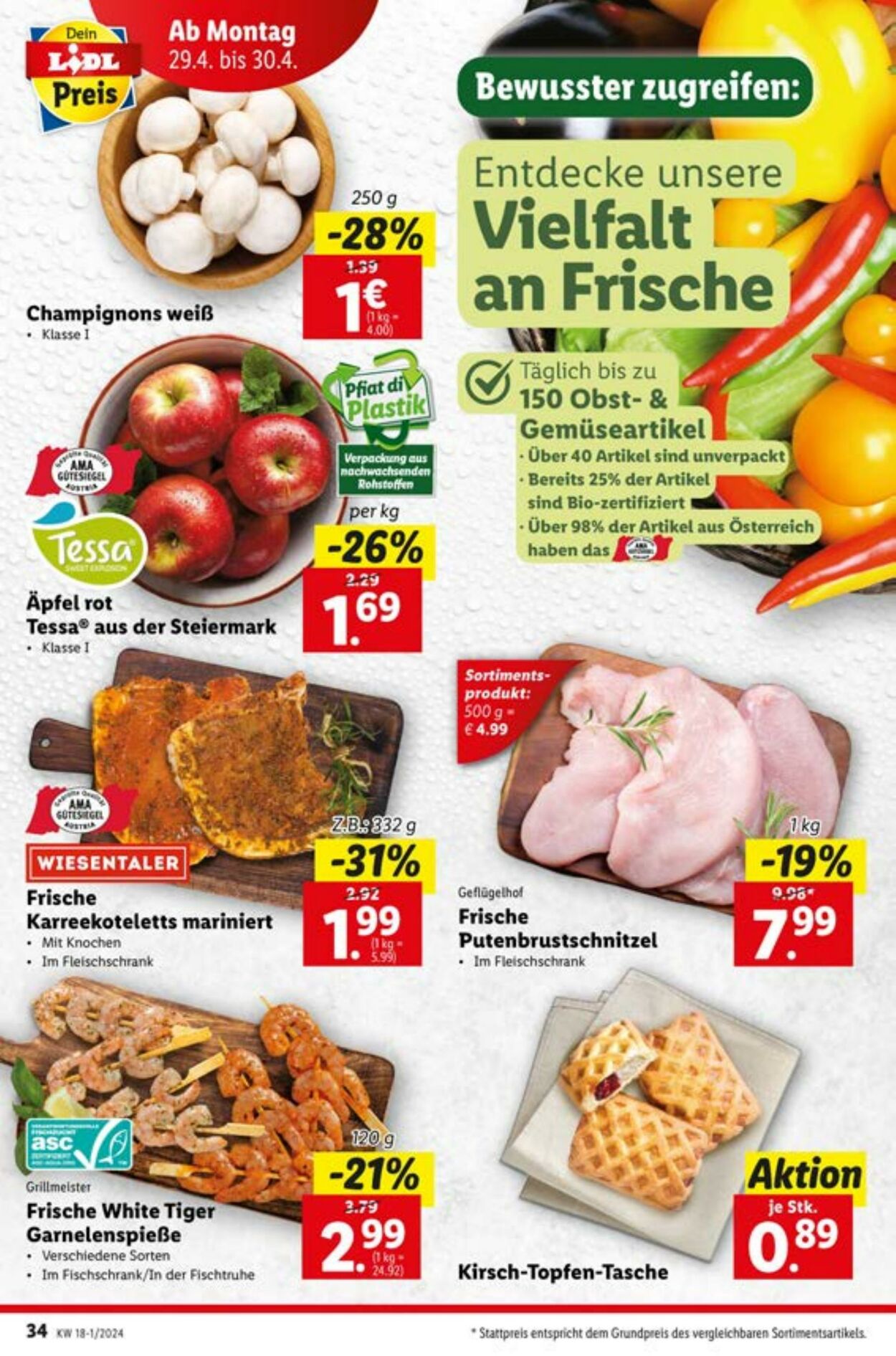 Prospekt Lidl 25.04.2024 - 30.04.2024