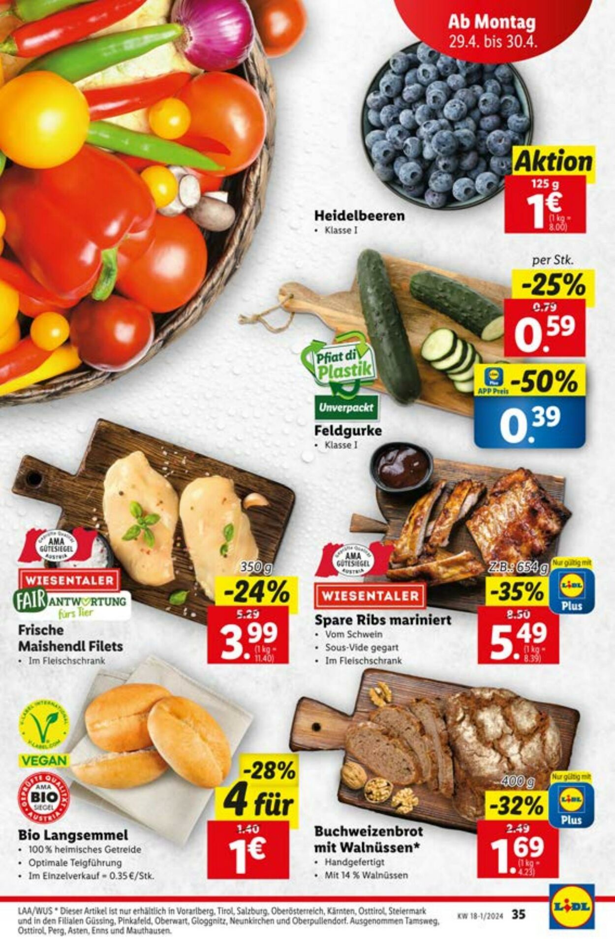 Prospekt Lidl 25.04.2024 - 30.04.2024