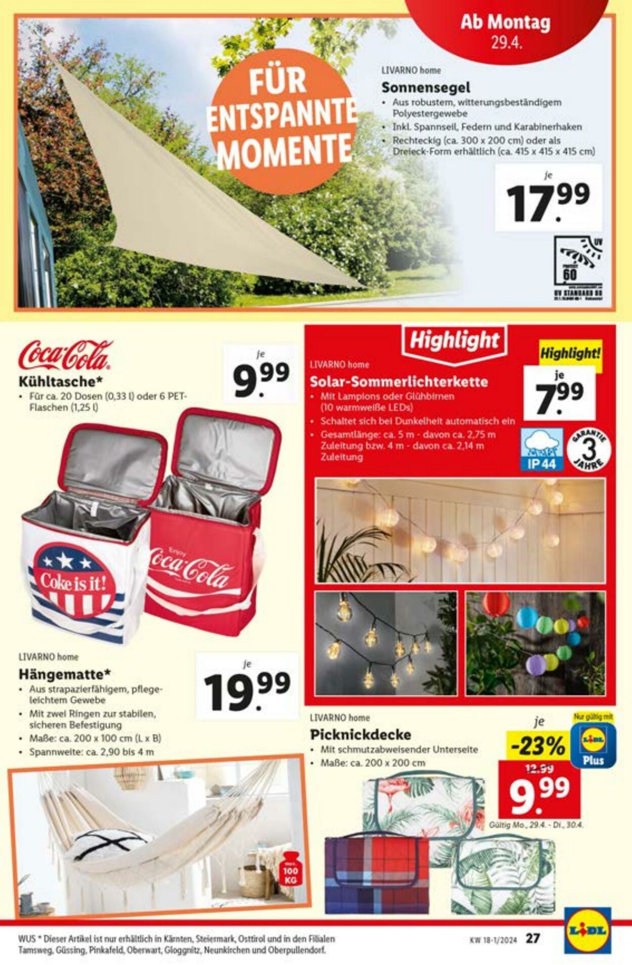 Prospekt Lidl 25.04.2024 - 30.04.2024