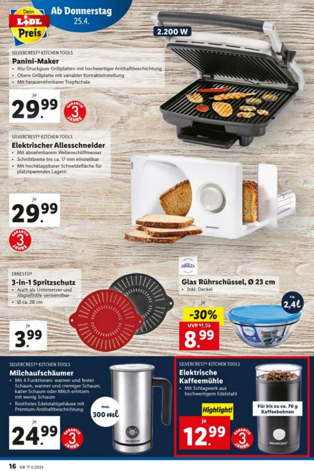 Prospekt Lidl 25.04.2024 - 30.04.2024