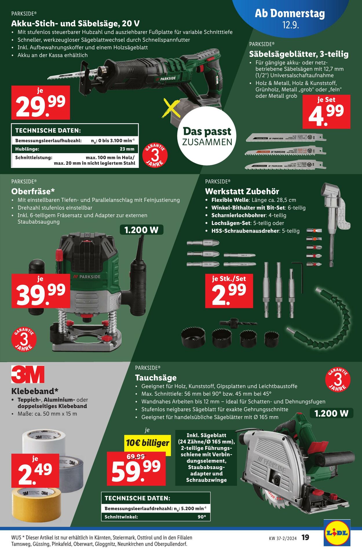 Prospekt Lidl 12.09.2024 - 18.09.2024