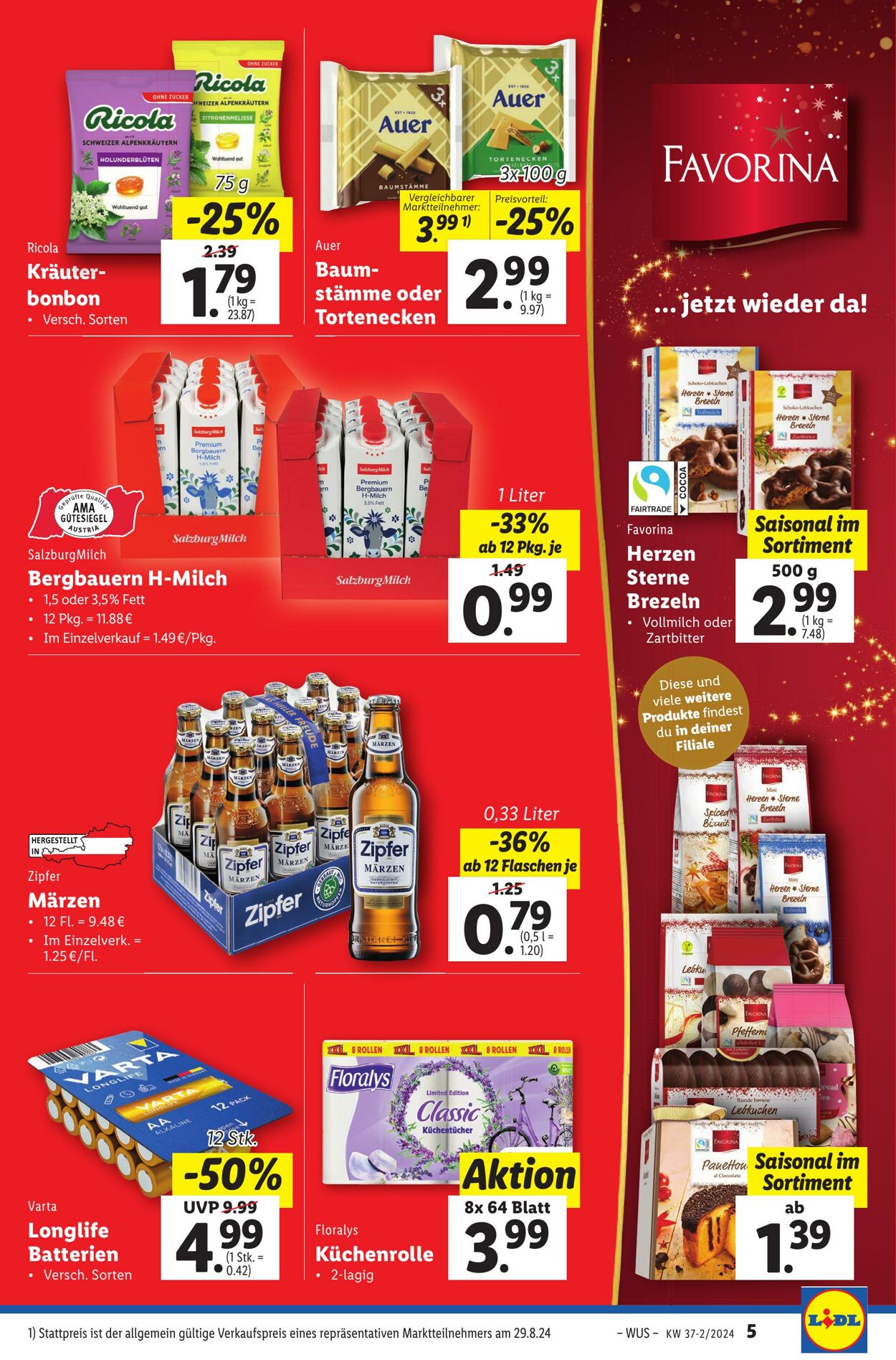 Prospekt Lidl 12.09.2024 - 18.09.2024