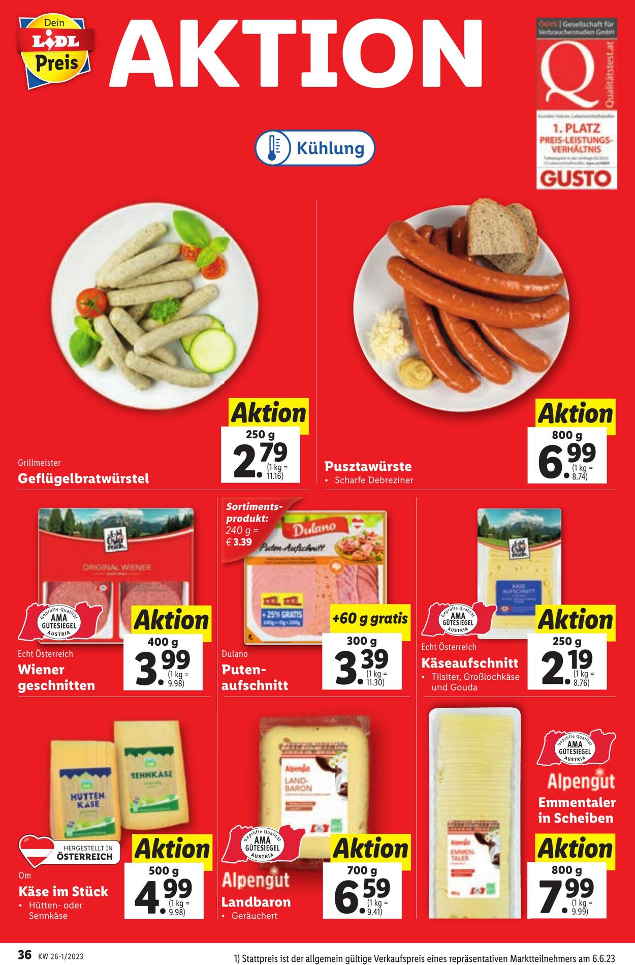 Prospekt Lidl 22.06.2023 - 28.06.2023