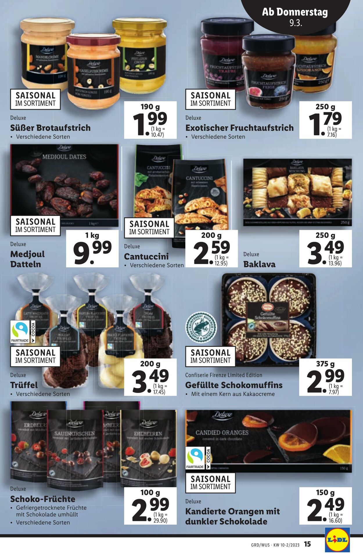 Prospekt Lidl 09.03.2023 - 15.03.2023