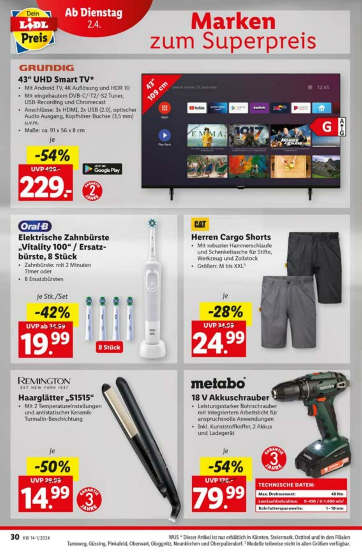 Prospekt Lidl 28.03.2024 - 03.04.2024