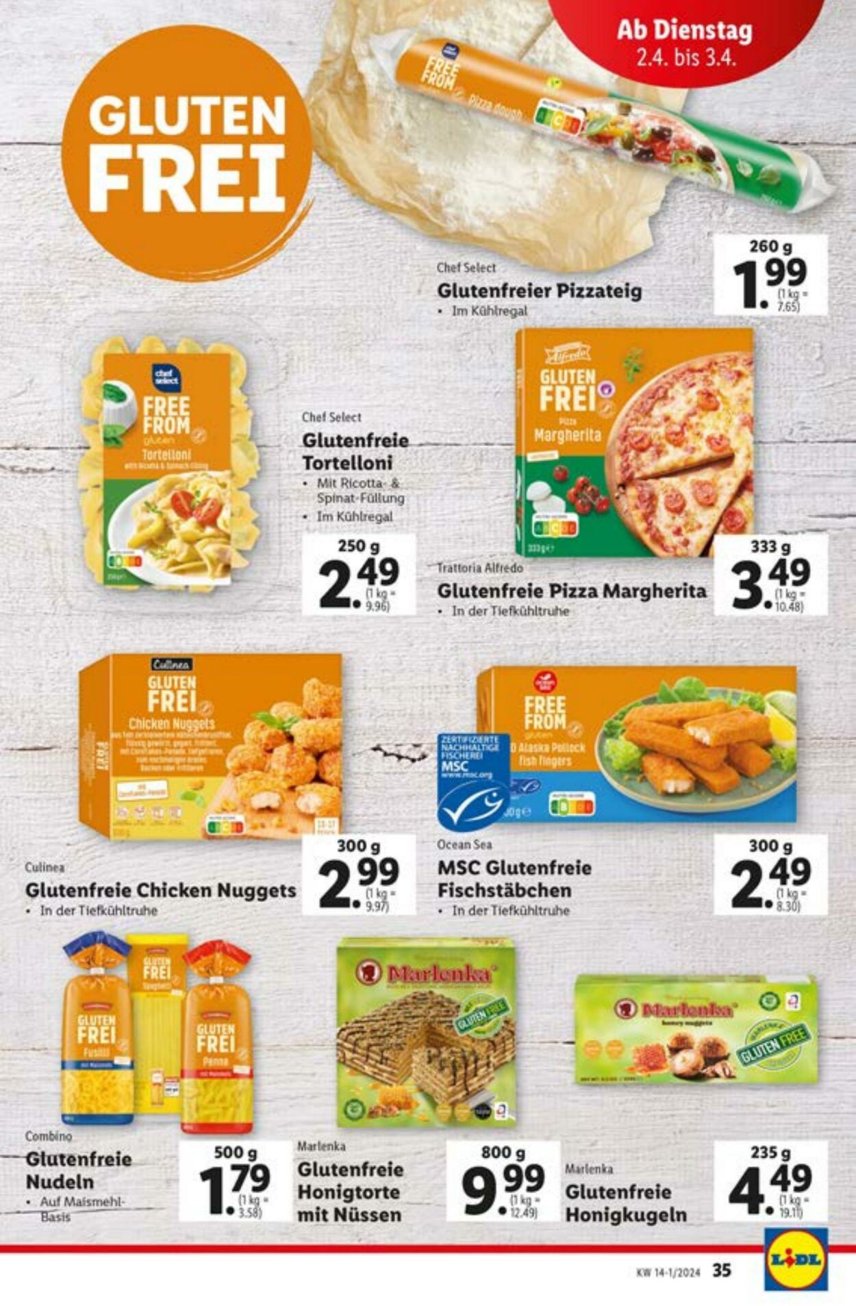 Prospekt Lidl 28.03.2024 - 03.04.2024