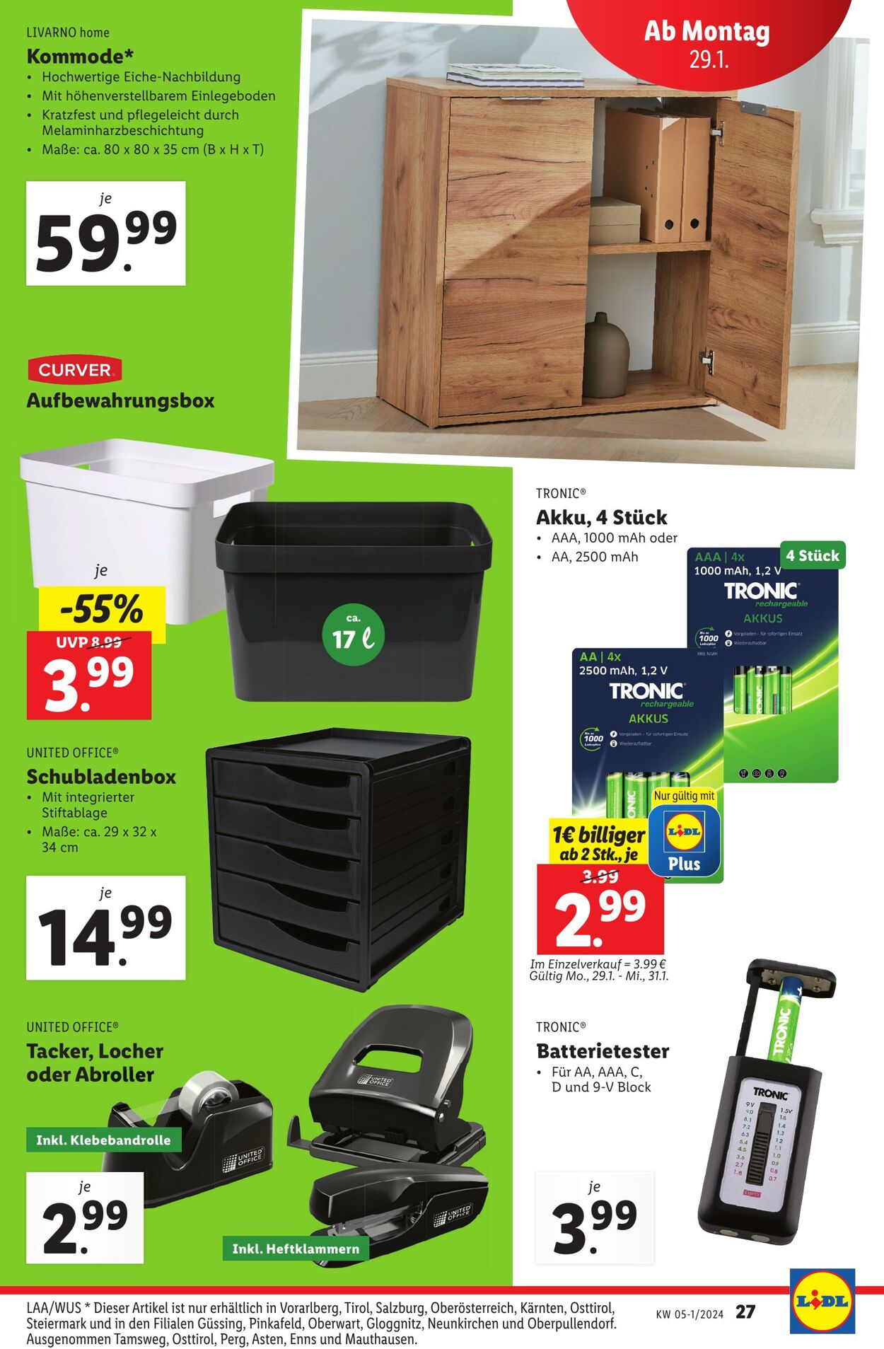 Prospekt Lidl 25.01.2024 - 27.01.2024