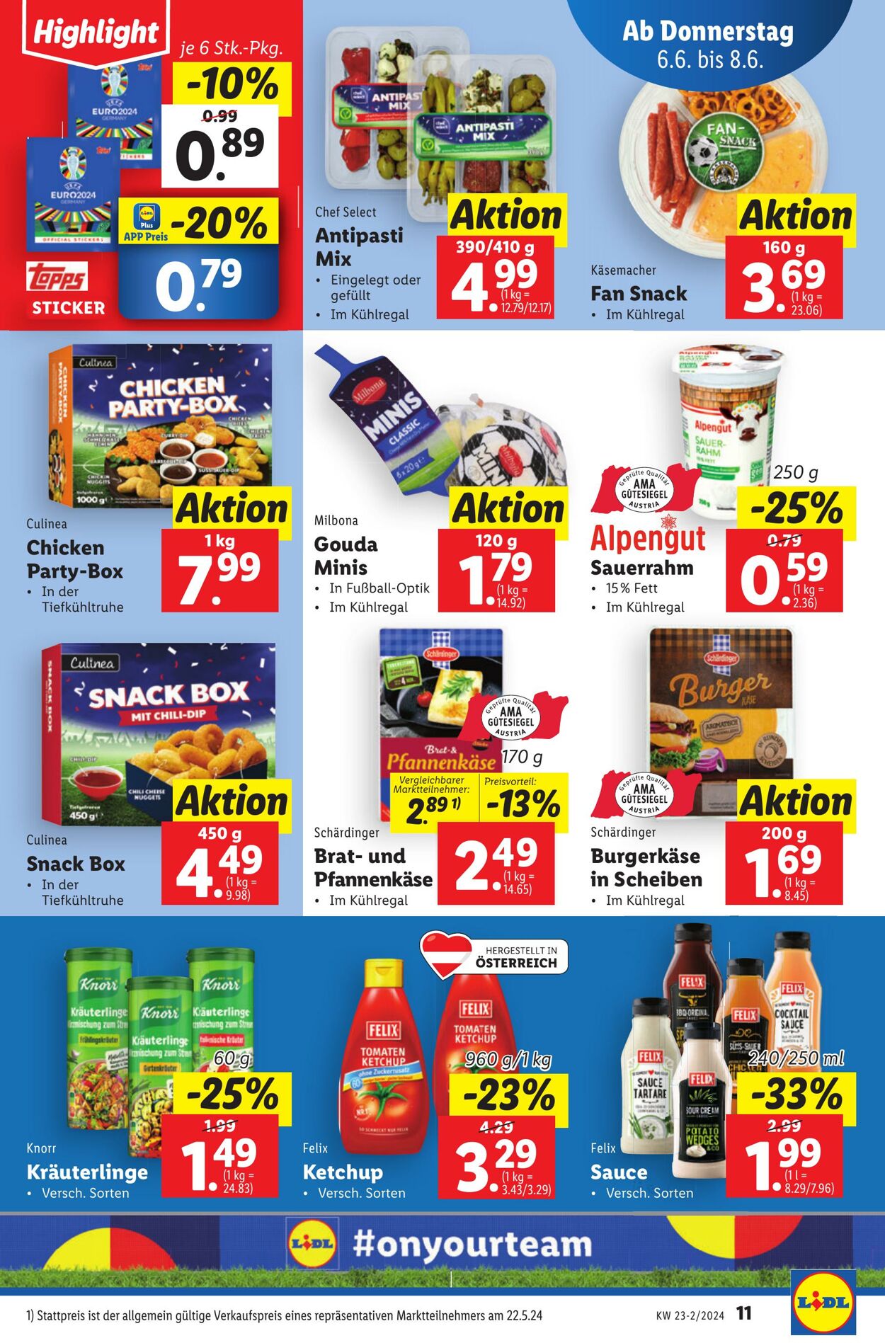 Prospekt Lidl 06.06.2024 - 12.06.2024