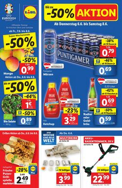 Prospekt Lidl 21.07.2022 - 27.07.2022