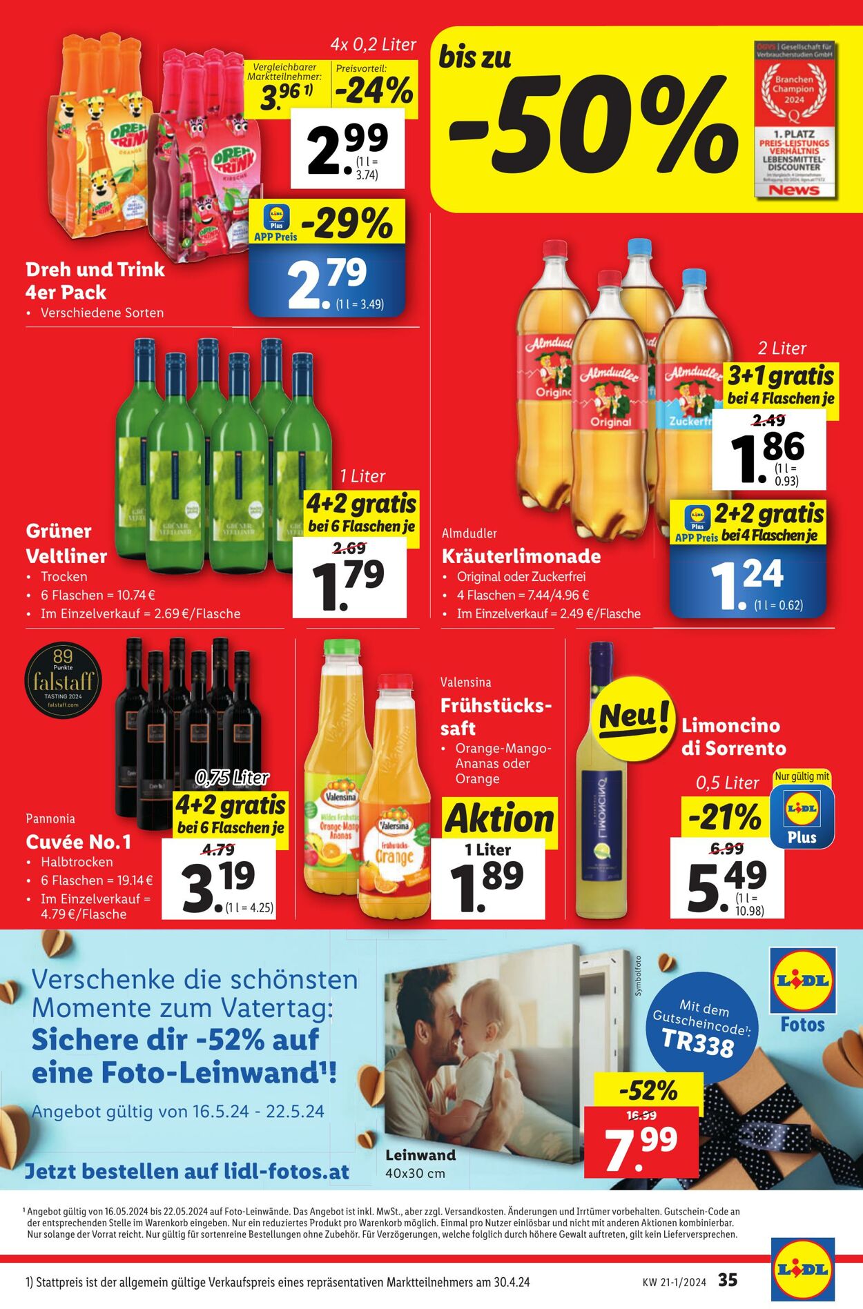 Prospekt Lidl 16.05.2024 - 22.05.2024