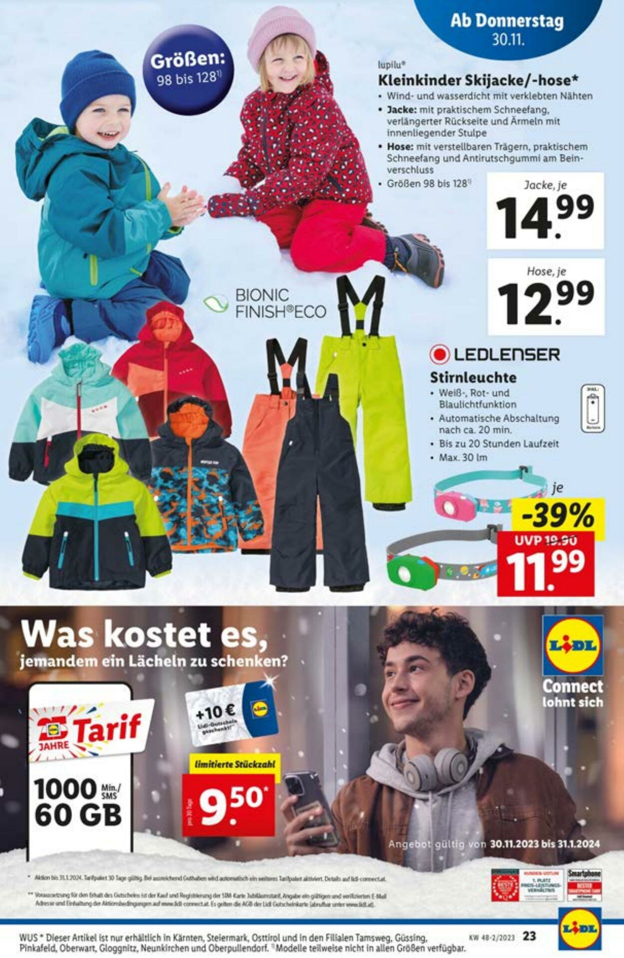 Prospekt Lidl 30.11.2023 - 05.12.2023