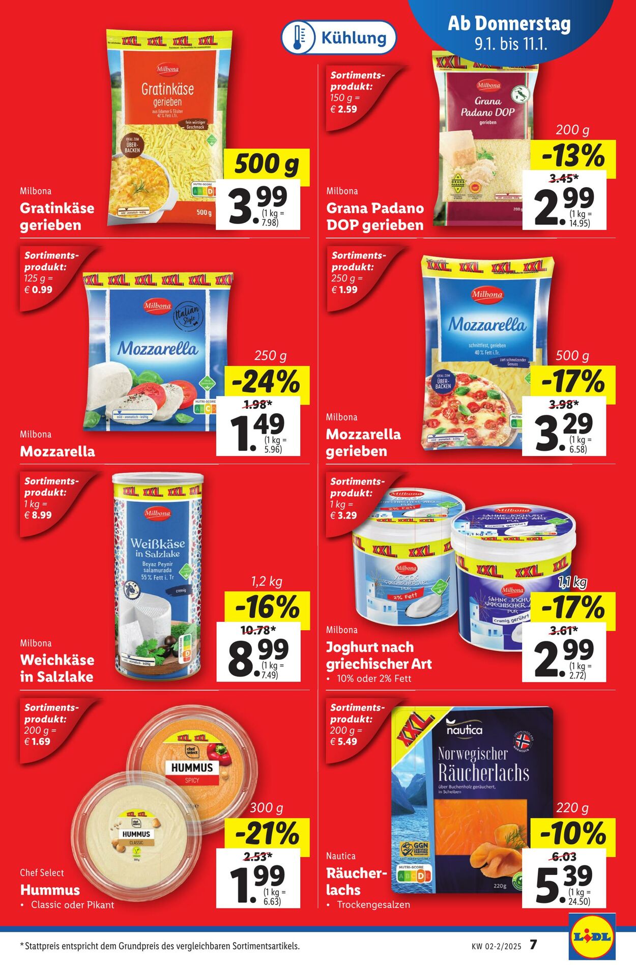 Prospekt Lidl 09.01.2025 - 15.01.2025