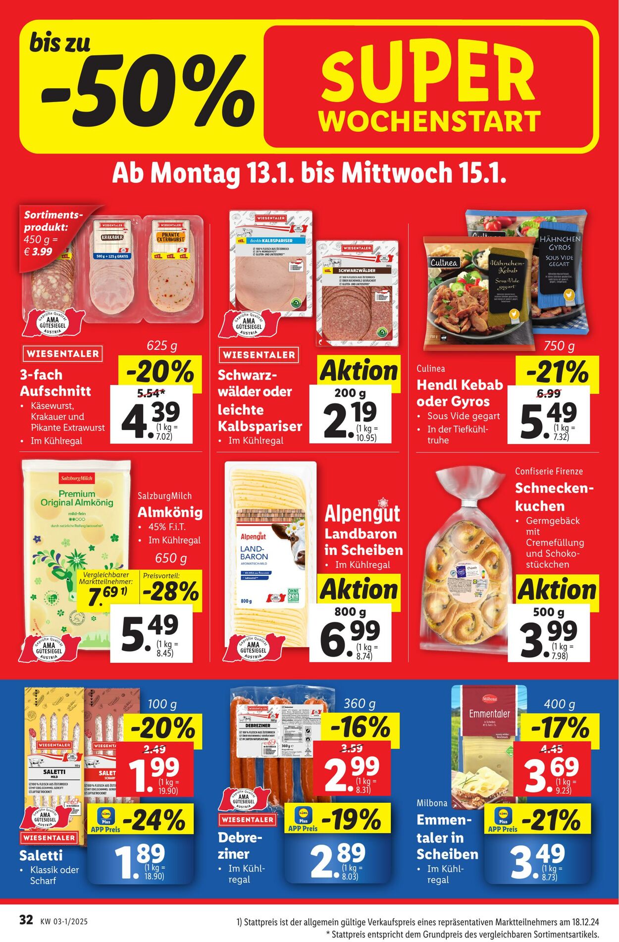 Prospekt Lidl 09.01.2025 - 15.01.2025