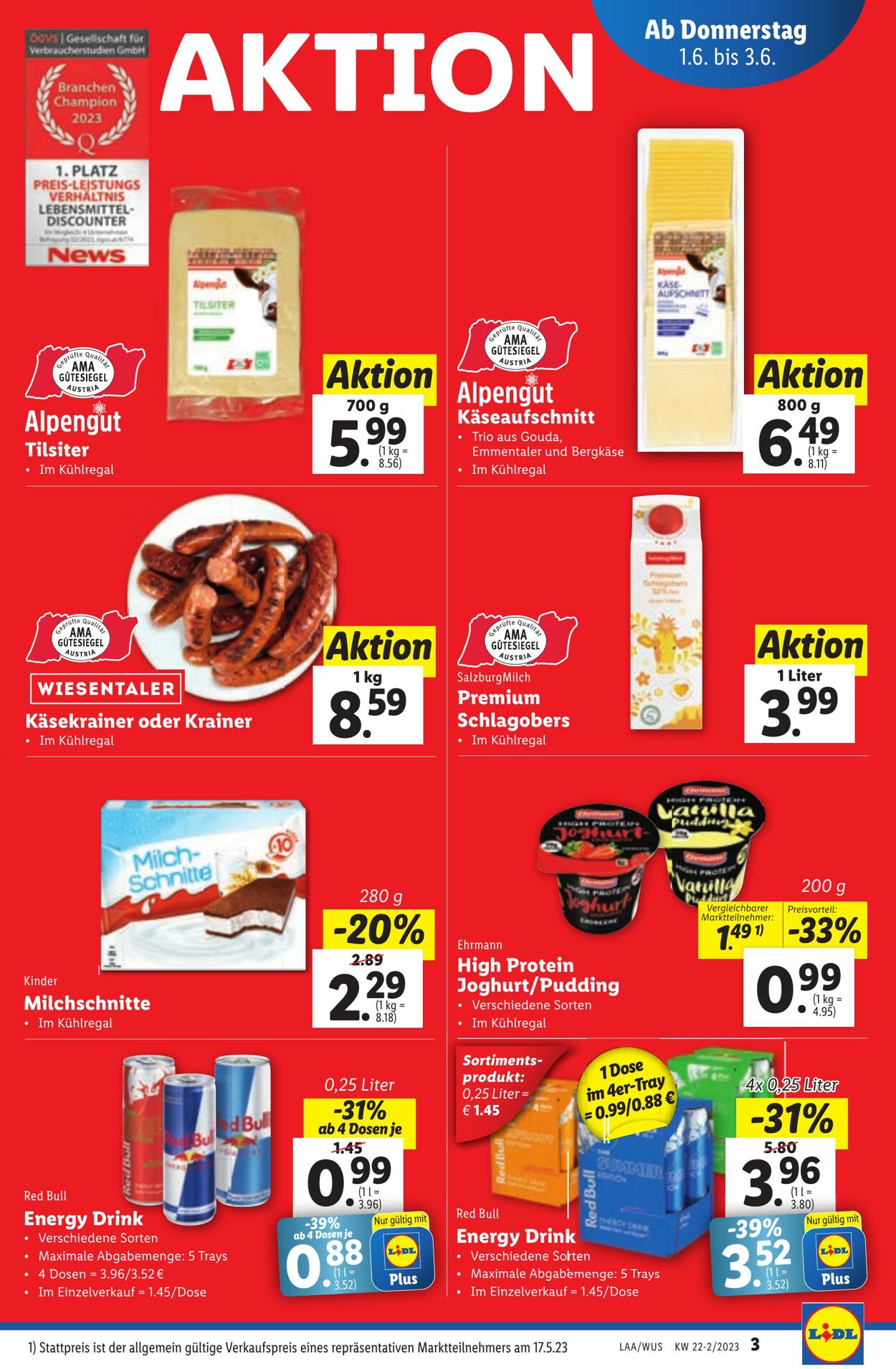 Prospekt Lidl 01.06.2023 - 06.06.2023