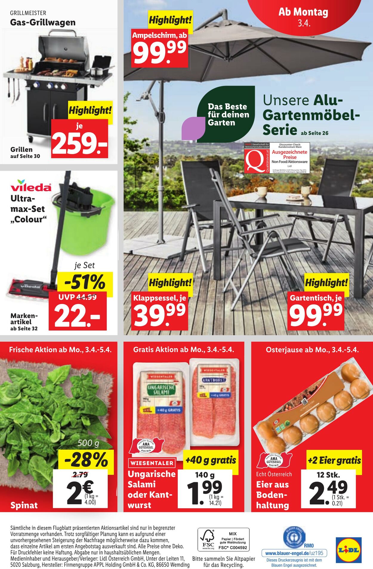 Prospekt Lidl 30.03.2023 - 05.04.2023