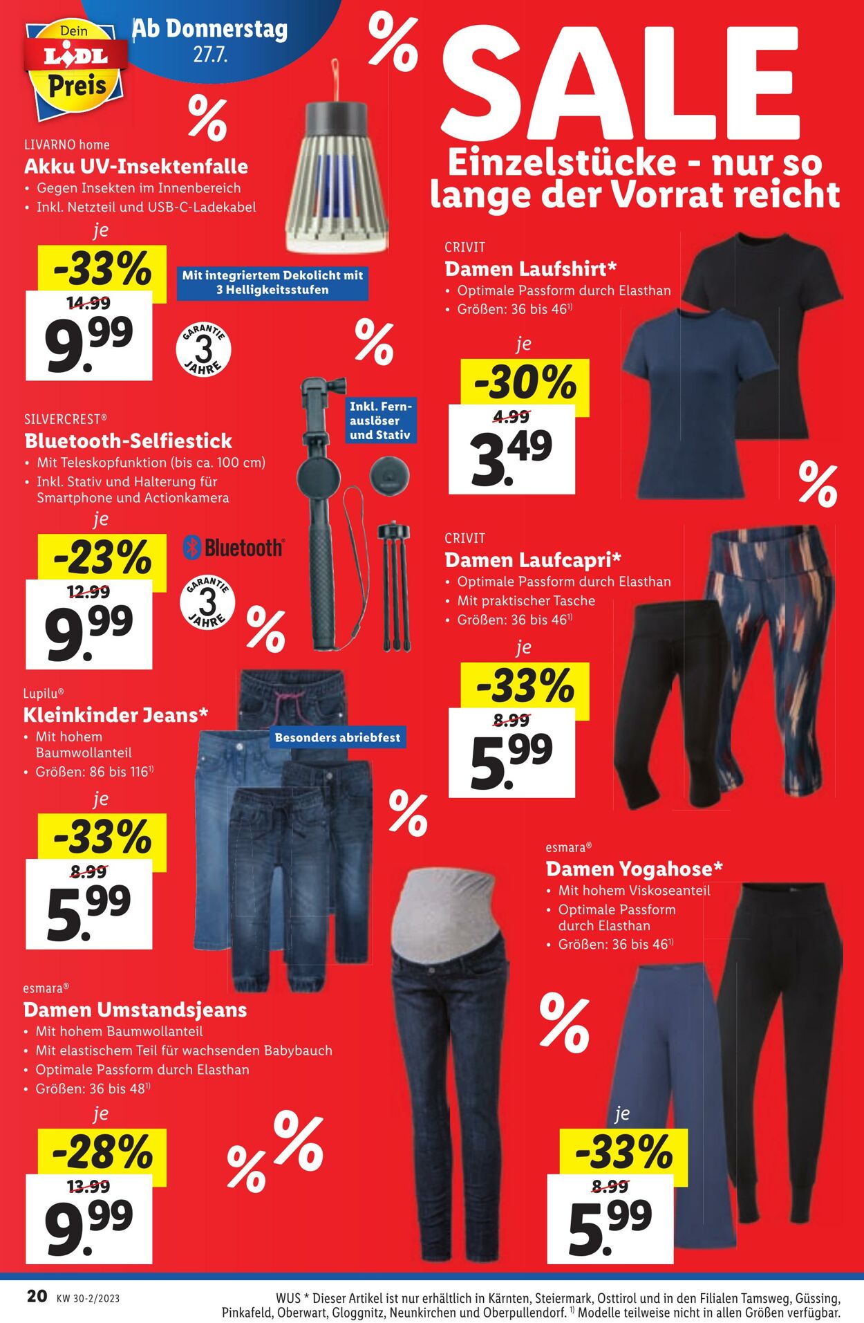 Prospekt Lidl 27.07.2023 - 02.08.2023