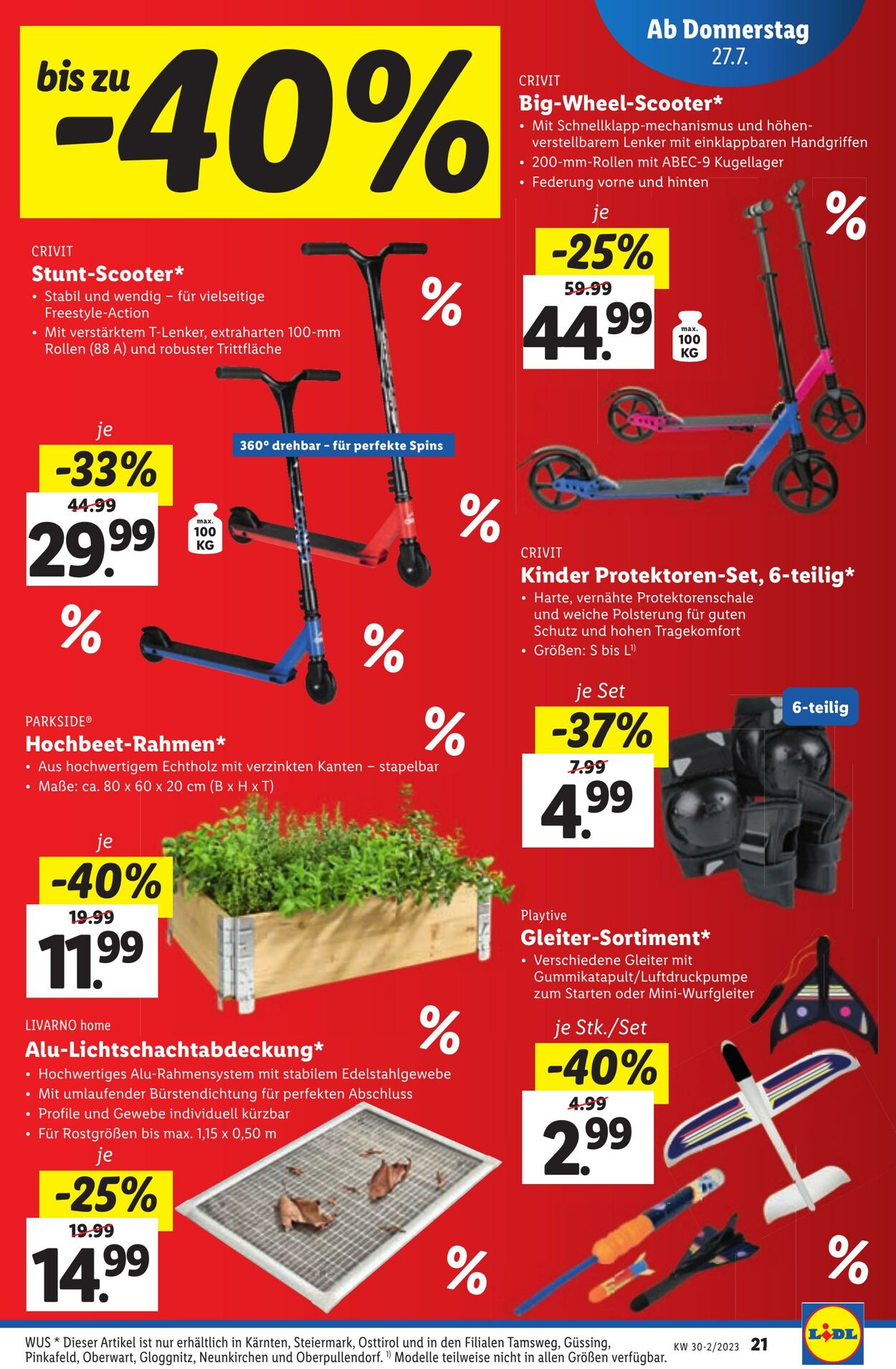 Prospekt Lidl 27.07.2023 - 02.08.2023