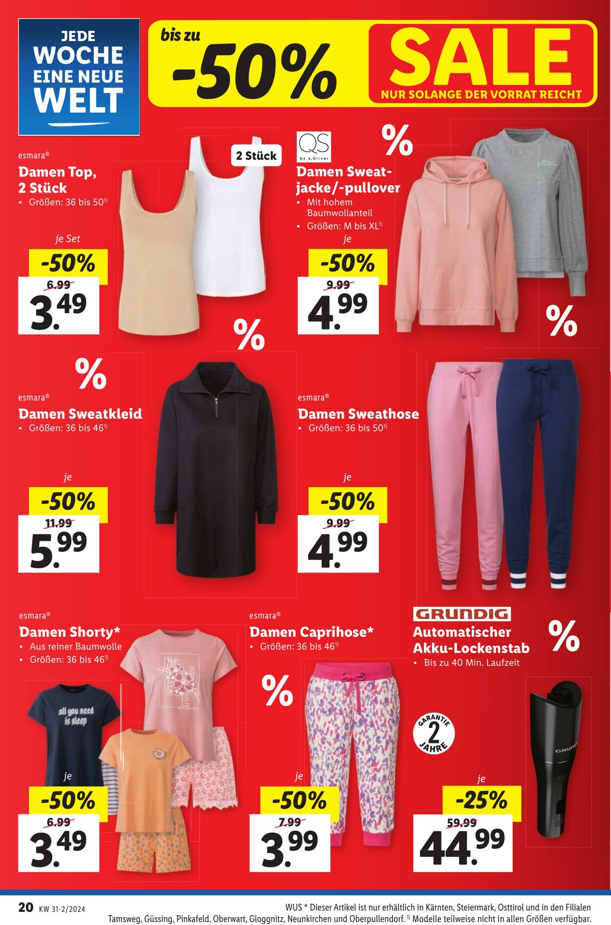 Prospekt Lidl 01.08.2024 - 07.08.2024