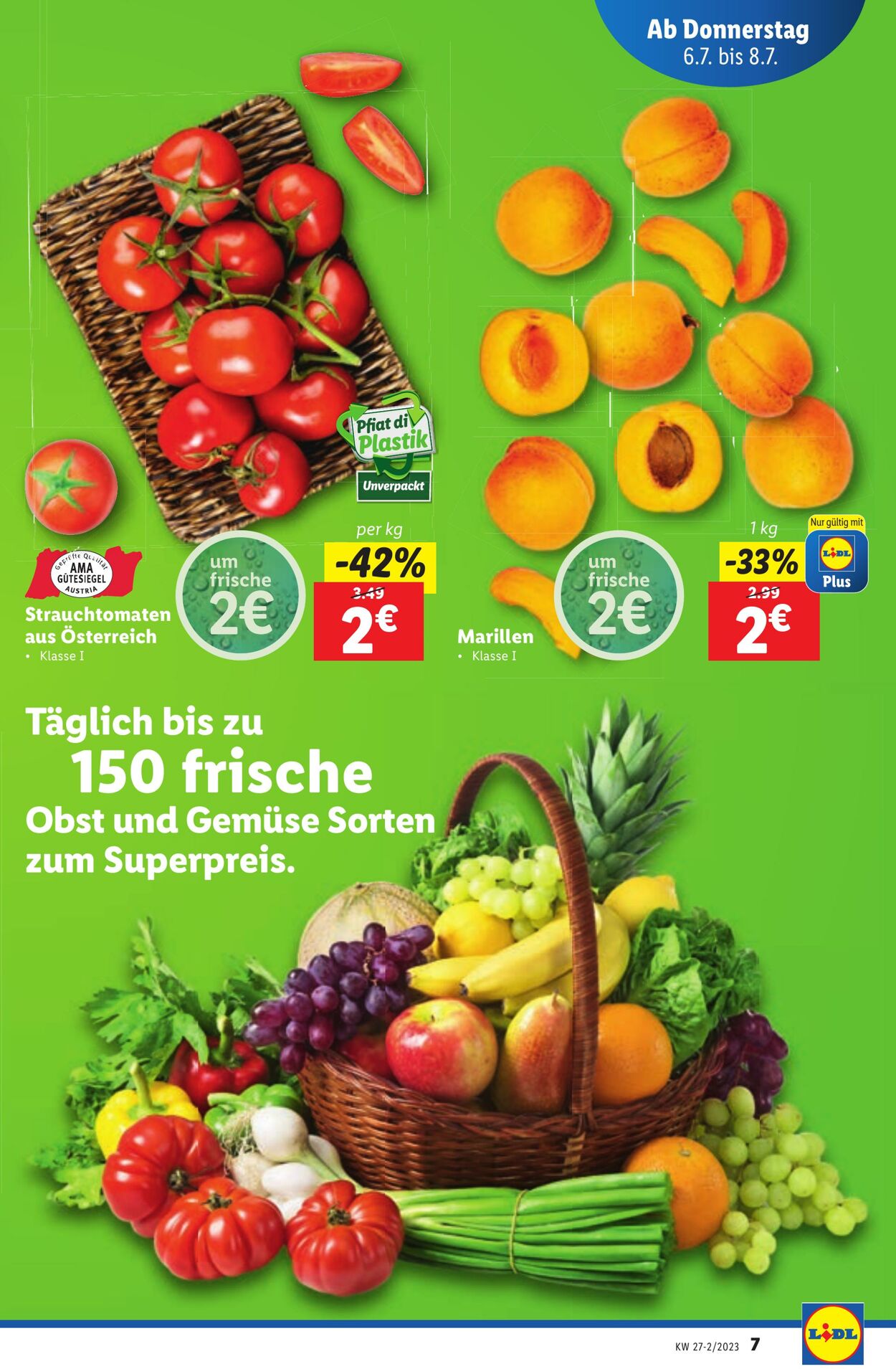 Prospekt Lidl 06.07.2023 - 12.07.2023