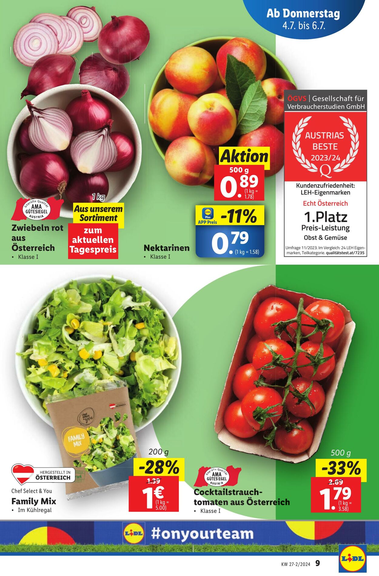 Prospekt Lidl 04.07.2024 - 10.07.2024