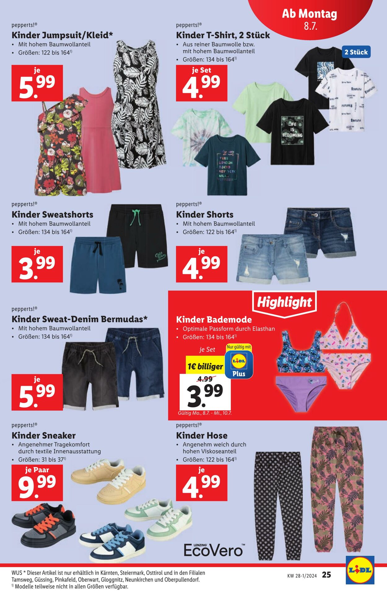 Prospekt Lidl 04.07.2024 - 10.07.2024