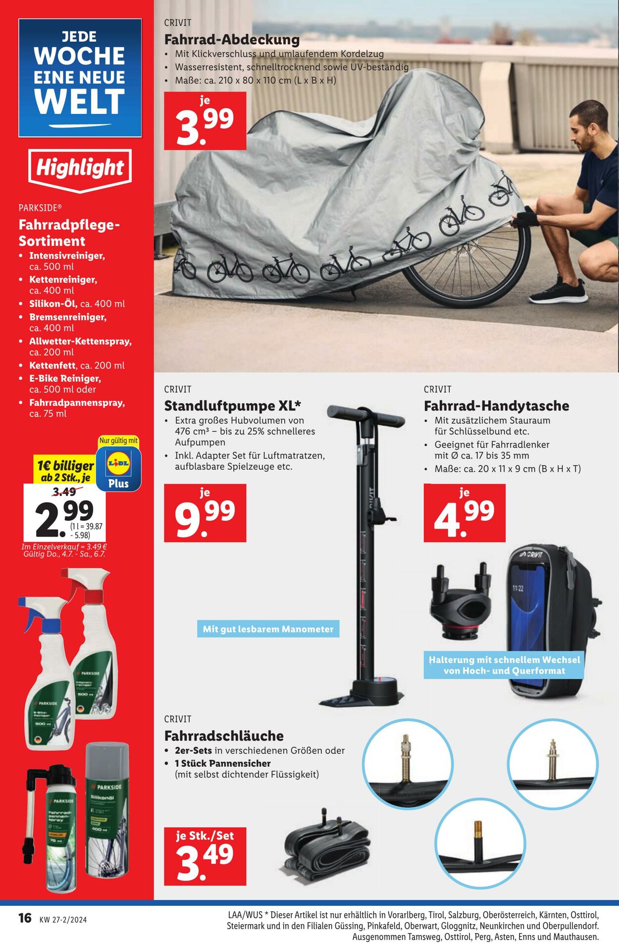 Prospekt Lidl 04.07.2024 - 10.07.2024