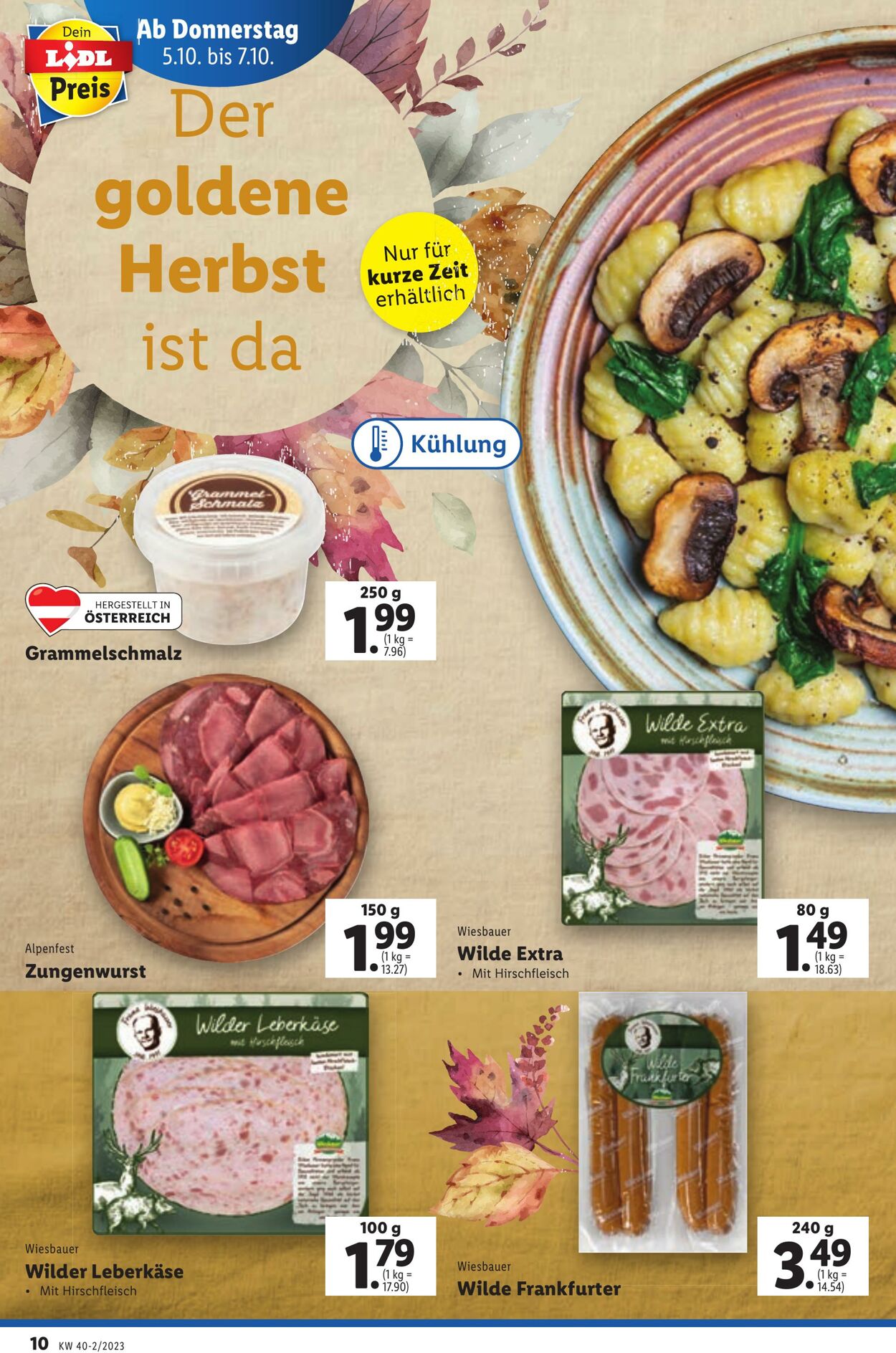 Prospekt Lidl 05.10.2023 - 11.10.2023