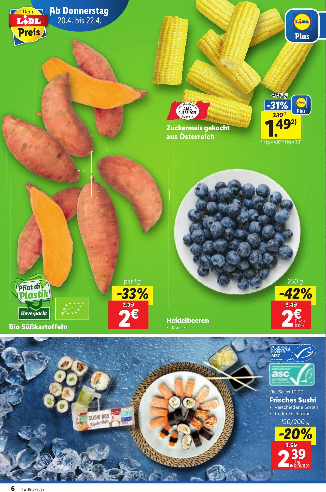 Prospekt Lidl 20.04.2023 - 26.04.2023