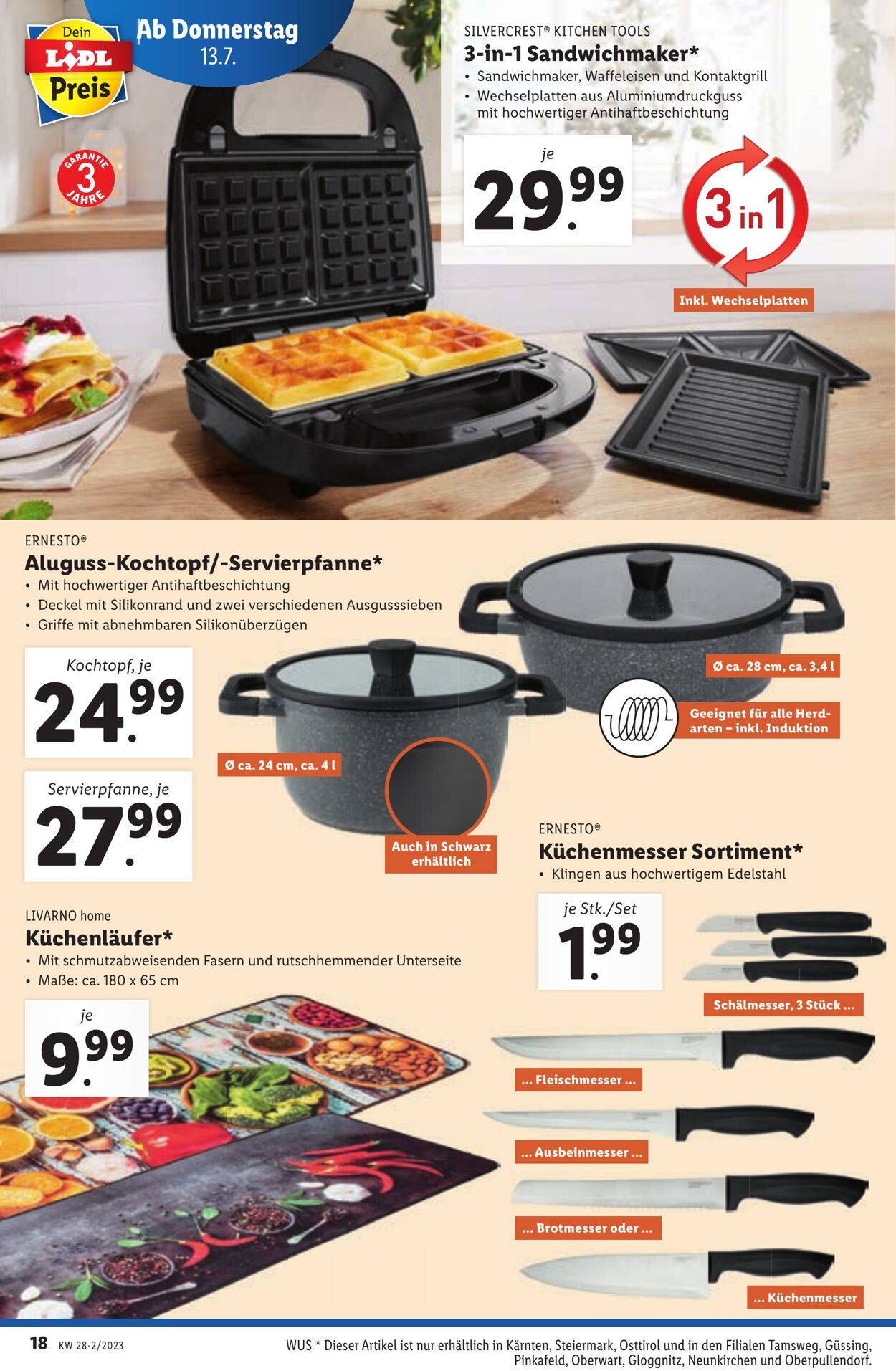 Prospekt Lidl 13.07.2023 - 15.07.2023